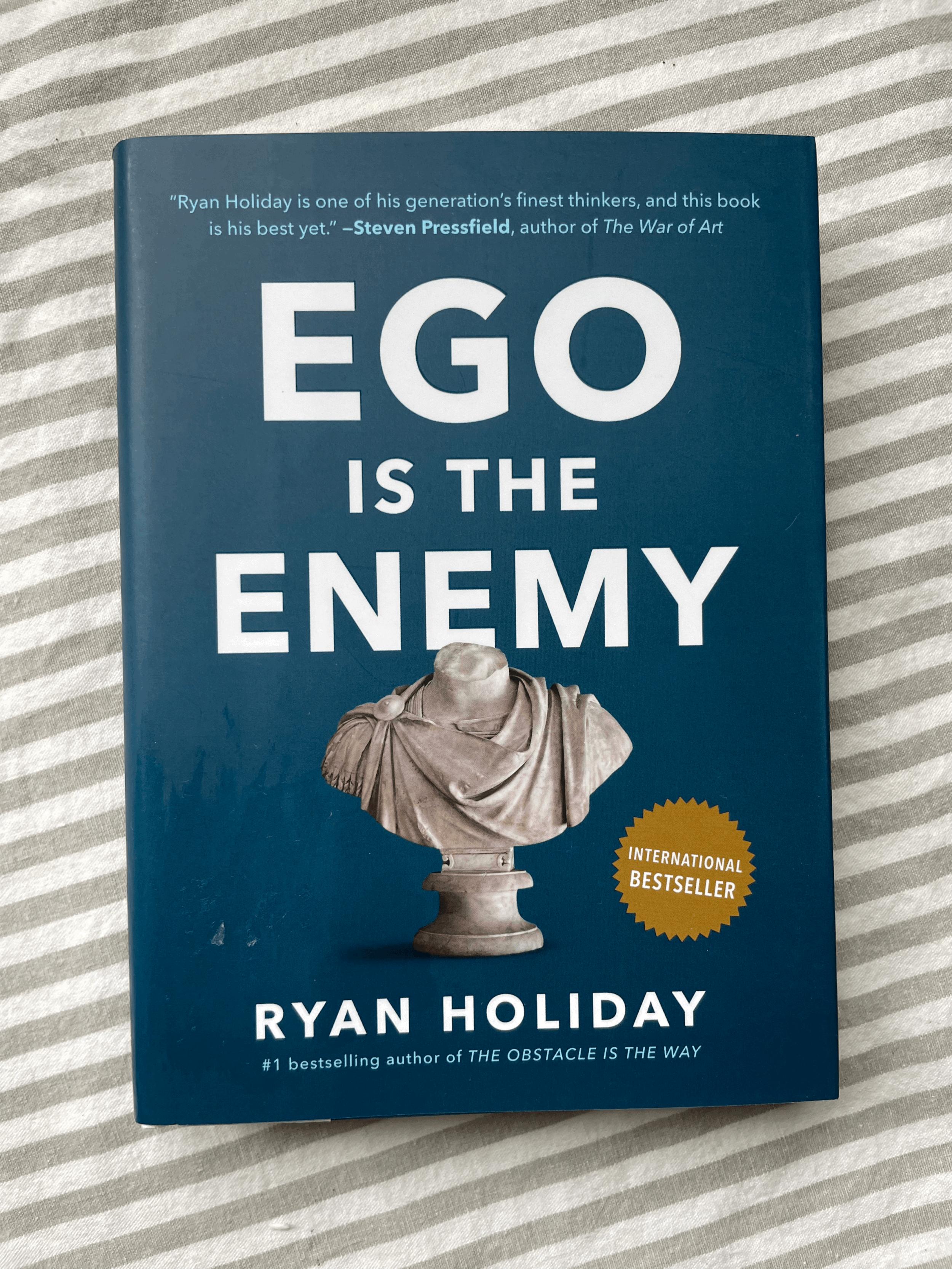 Ego is the Enemy, Ryan Holiday