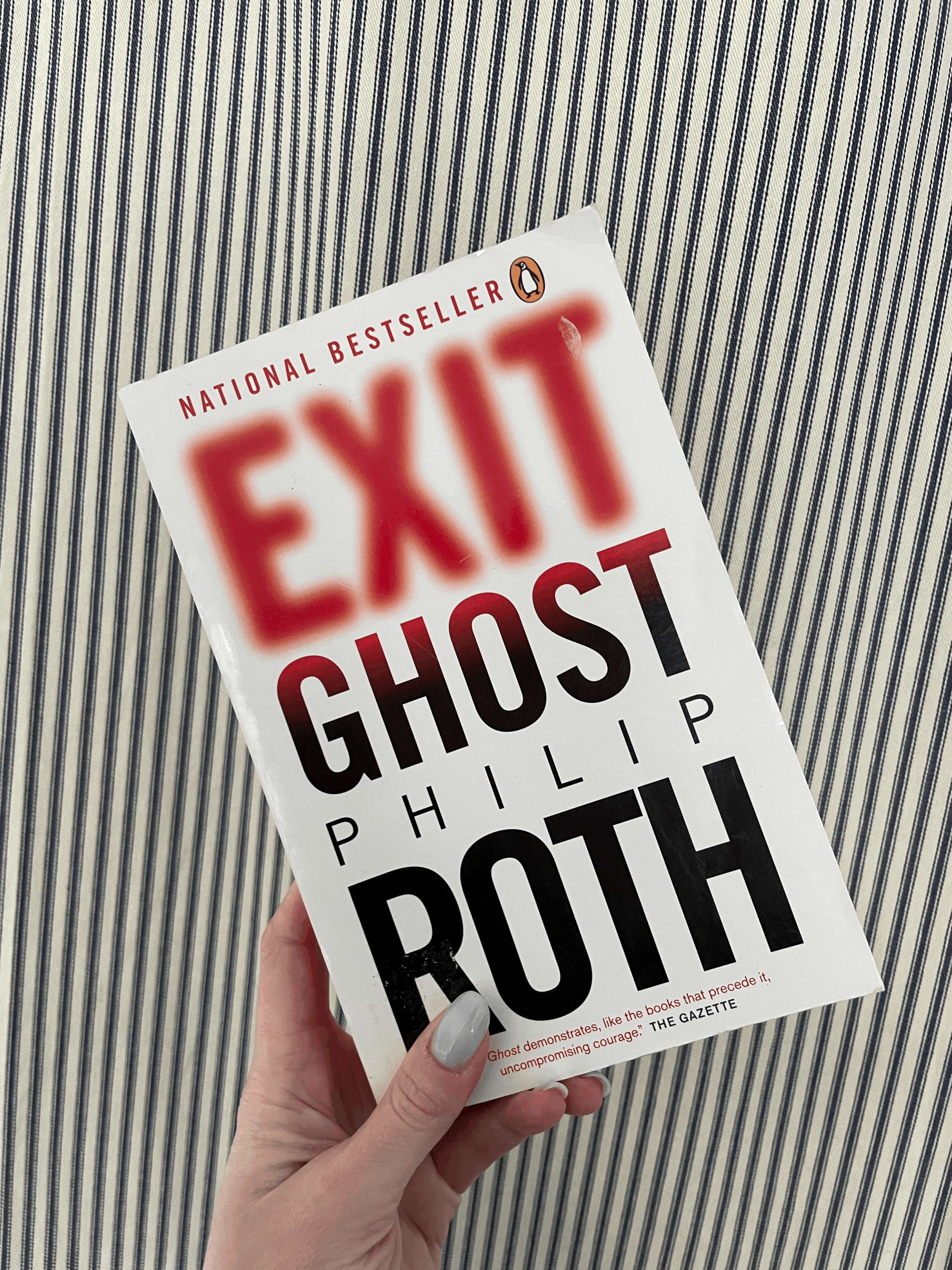Exit Ghost by Philip Roth