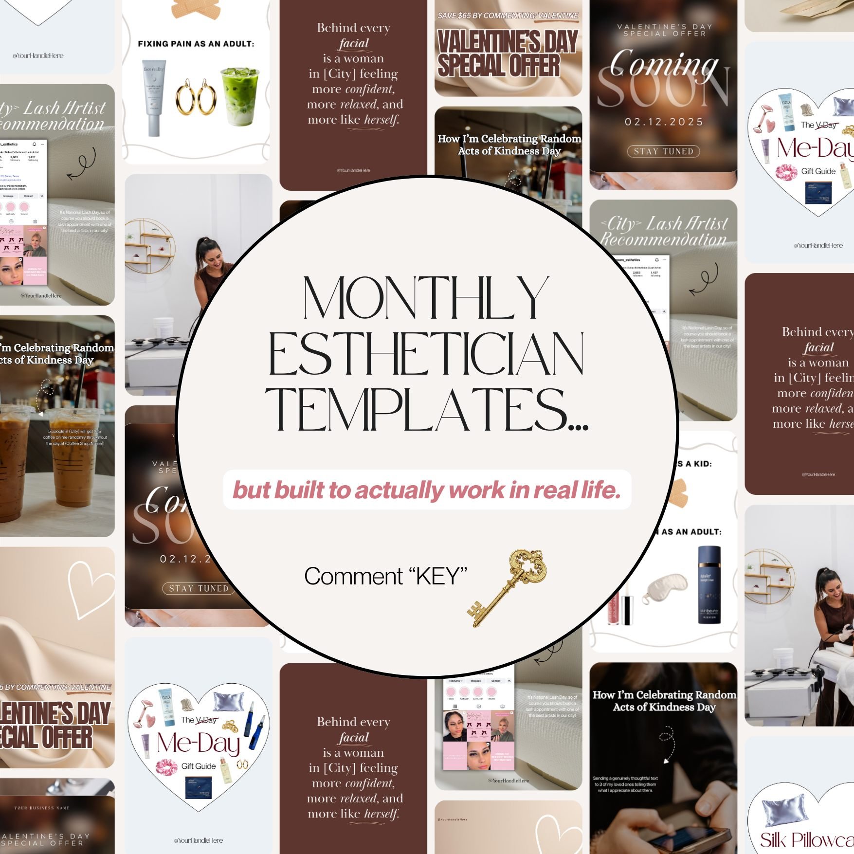 When most estis think about templates, they think about posts.

What they don&rsquo;t think about is everything around them...
- what to say
- when to post
- how it fits into their business

And what ACTUALLY happens after someone sees the content.

