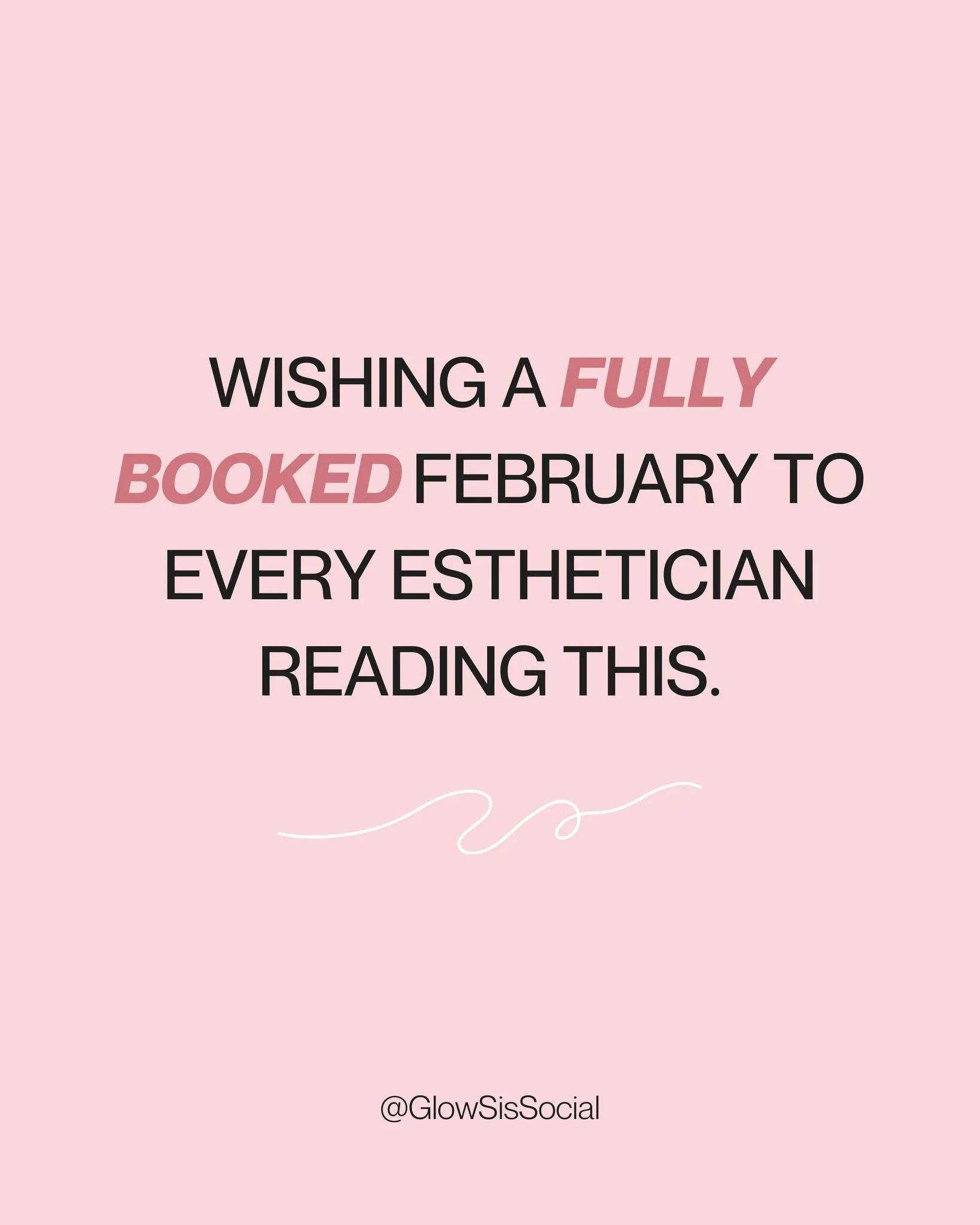 And every month in 2026 of course 😍

🤍 Shaylee
@glowsissocial 

Glow Sis Social equips the global aesthetics industry with marketing education and resources that are intentional, heart-led, and results proven.

We have taught nearly 5,000 esthetici