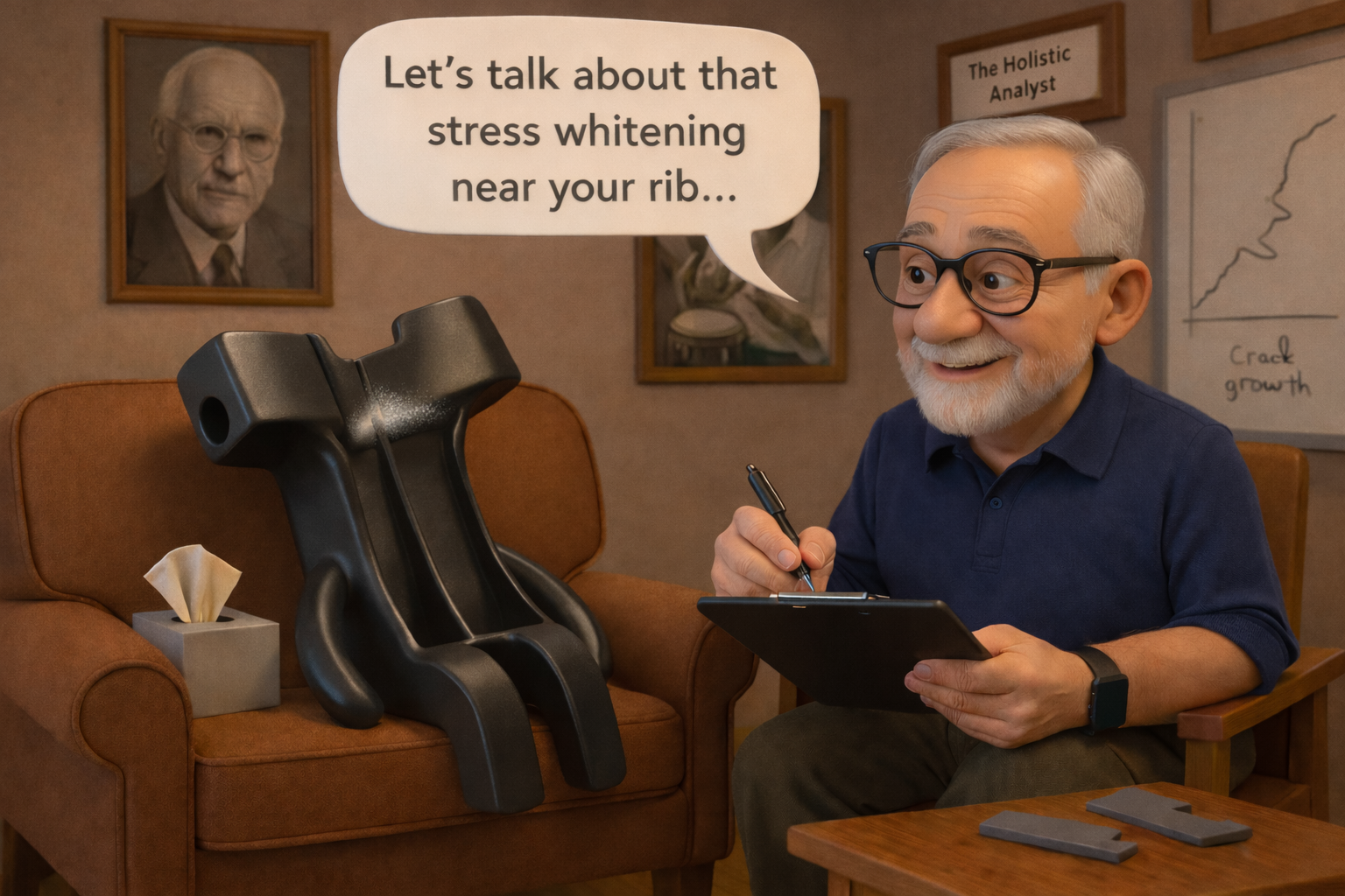 When Materials Show Their Stress