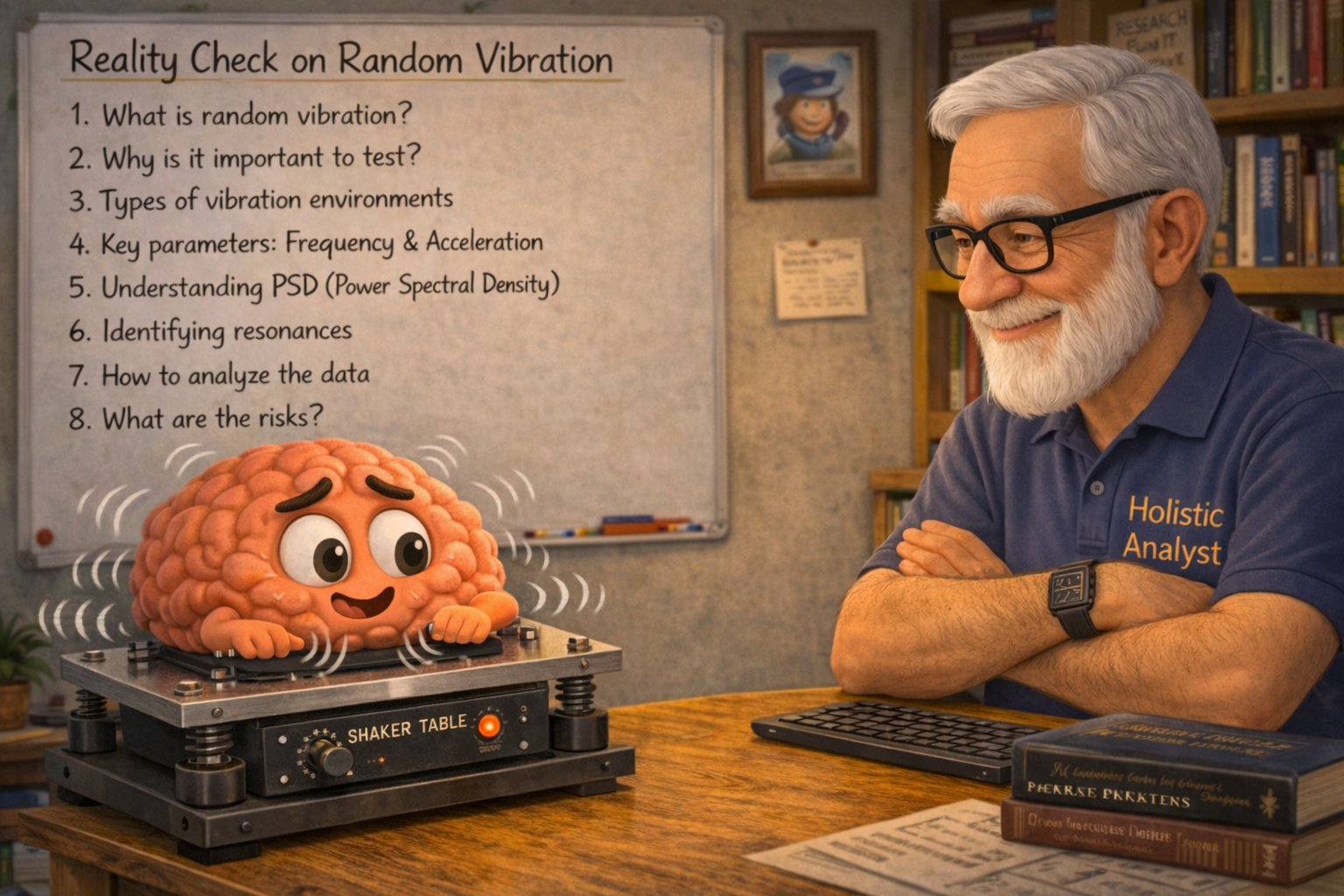 Reality Check on Random Vibration Simulation