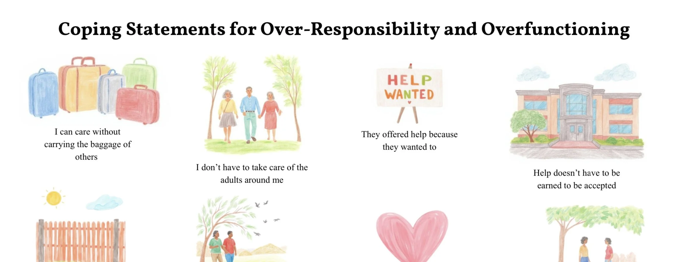 Coping Statements Worksheet