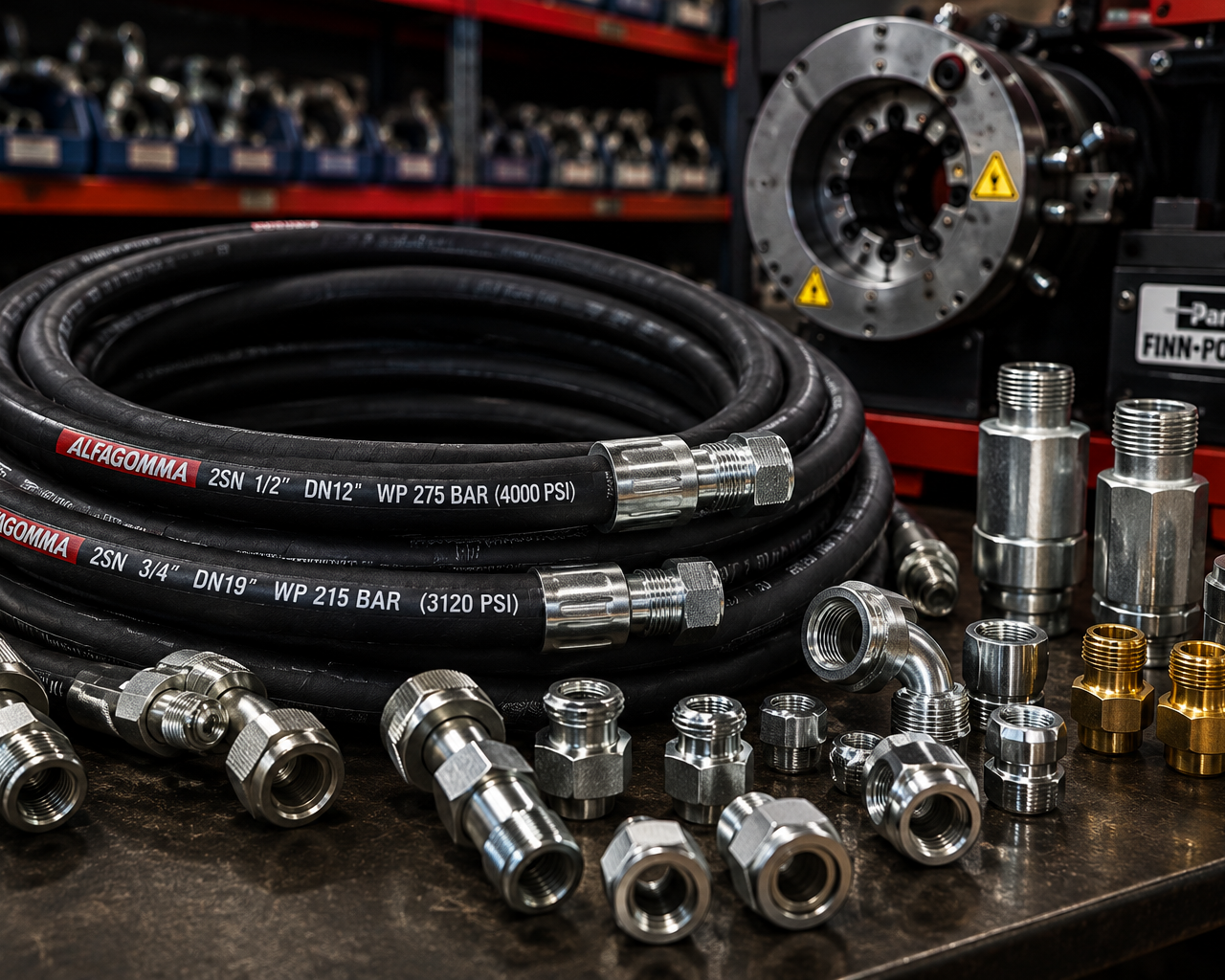 HYDRAULIC HOSES & FITTINGS