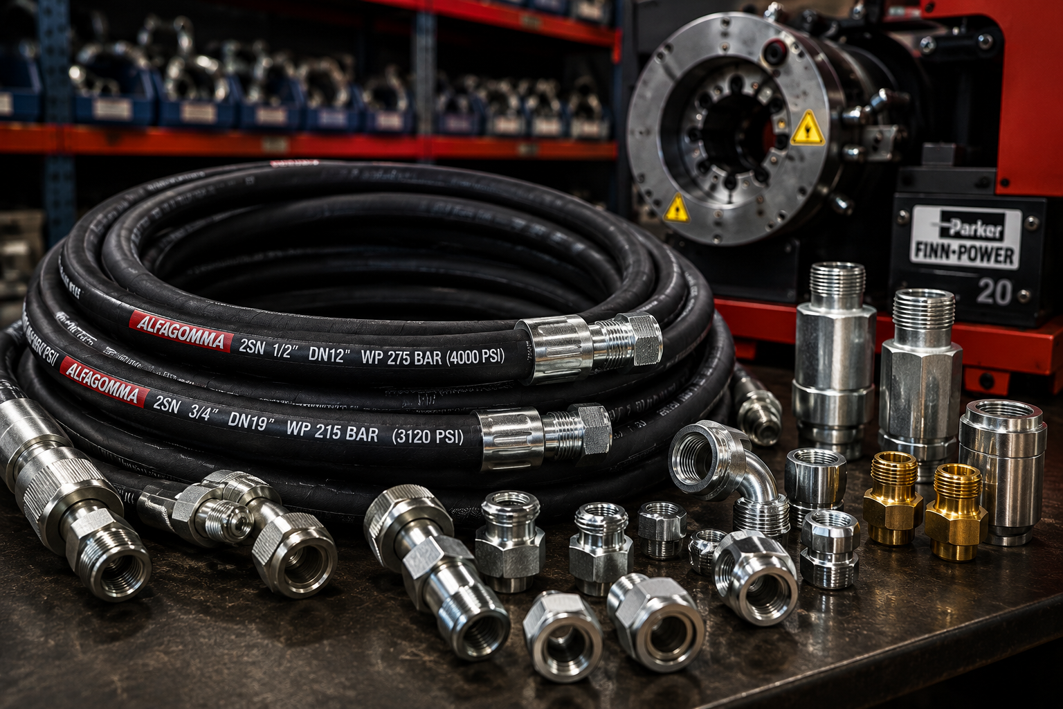 Hydraulic Hoses & Fittings
