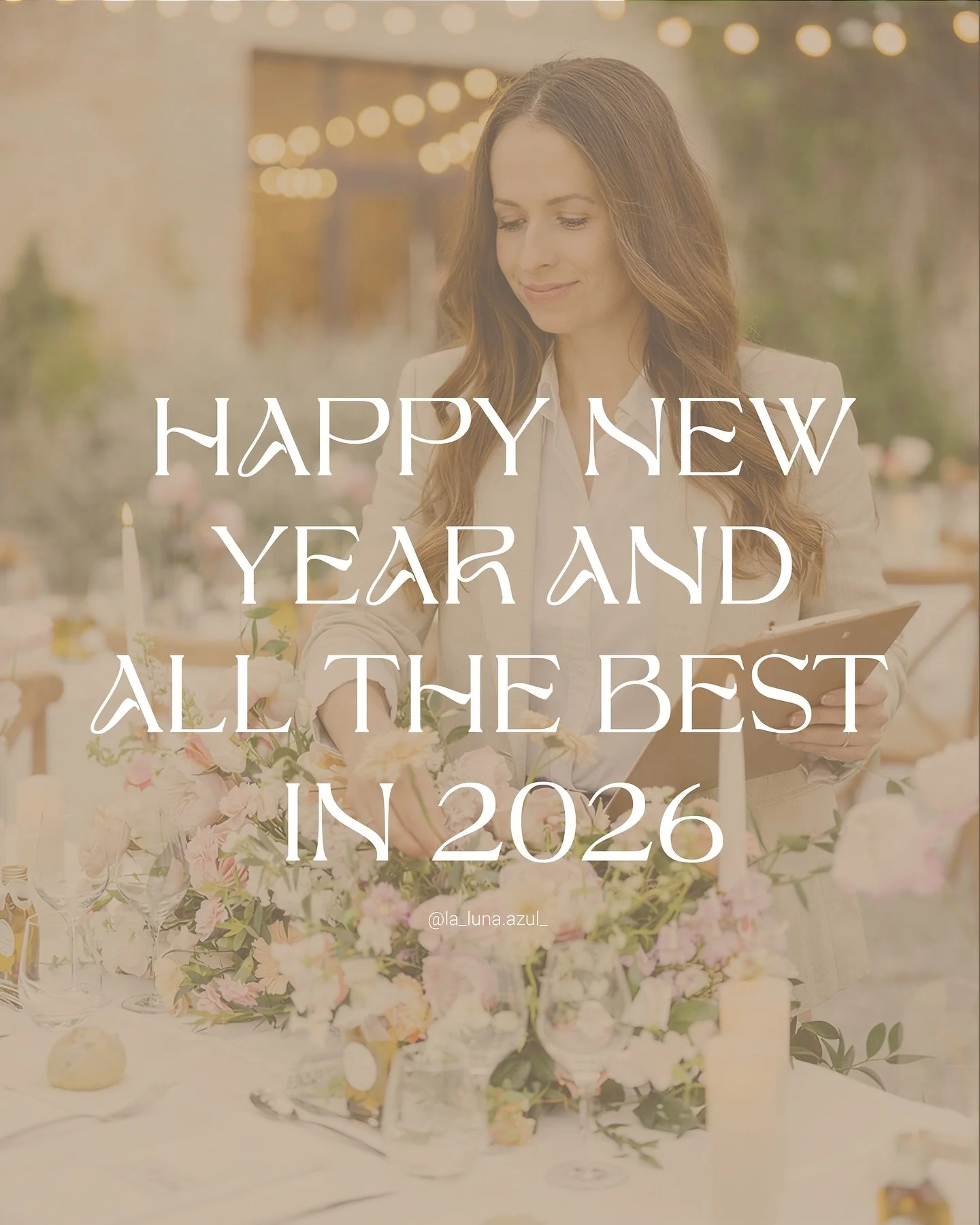 ❈ Here&rsquo;s to 2026 &mdash; a year full of love, laughter, and unforgettable moments! I can&rsquo;t wait to see your smiles, witness your &ldquo;I dos,&rdquo; and be part of the magic at all the weddings and special events ahead. 
Let&rsquo;s make