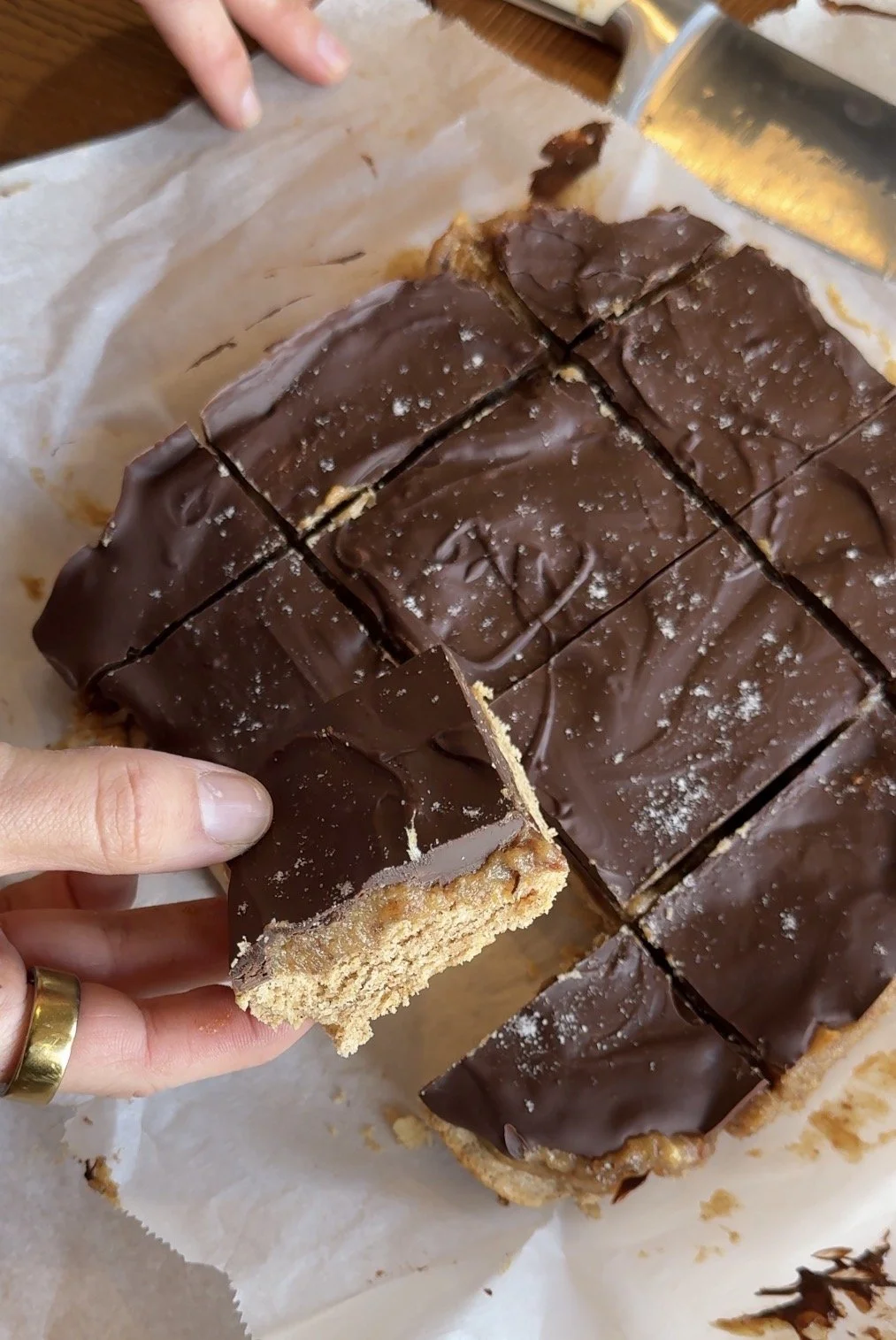 Salted Maple Caramel Bars 