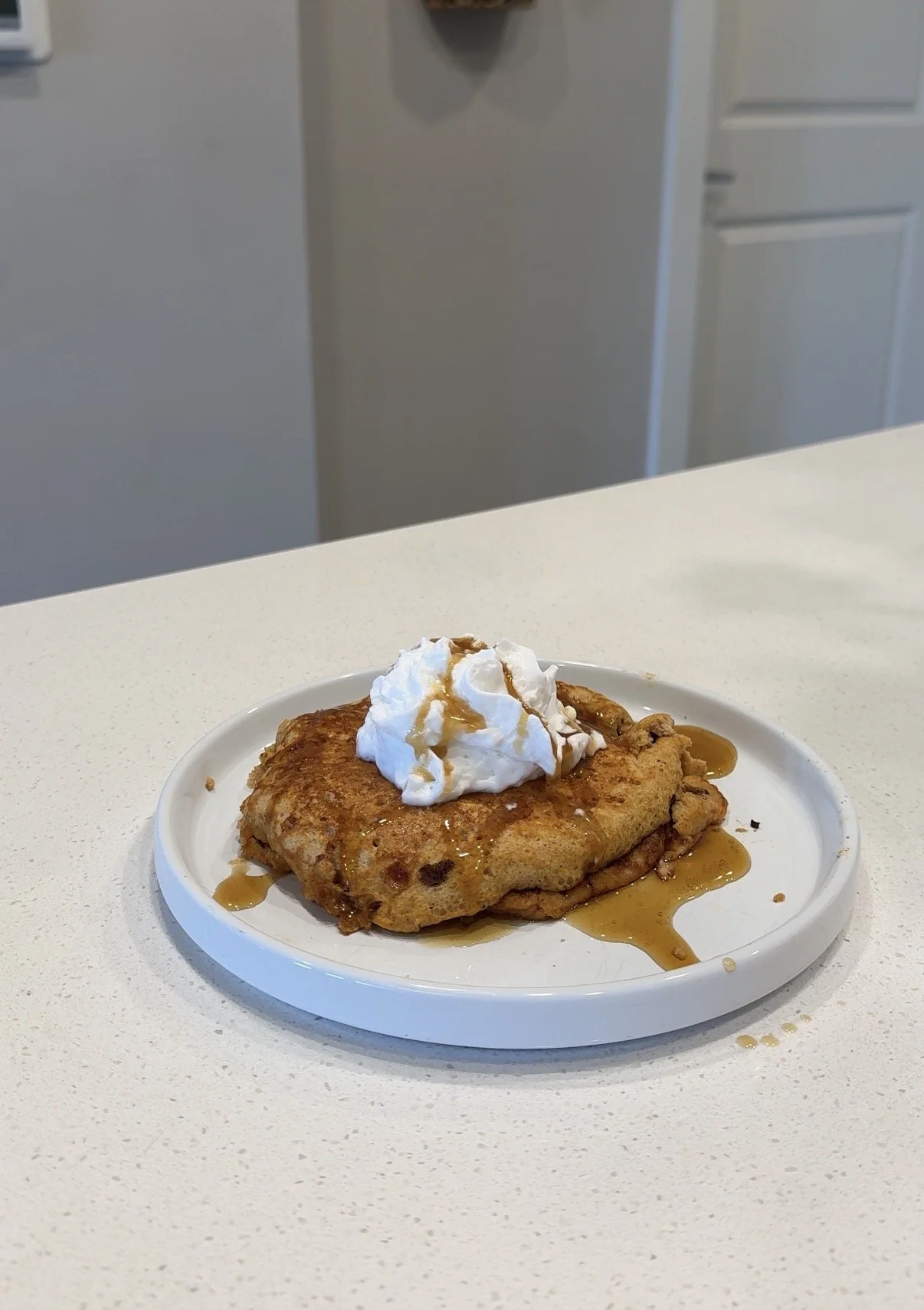 Pumpkin Protein Pancakes 