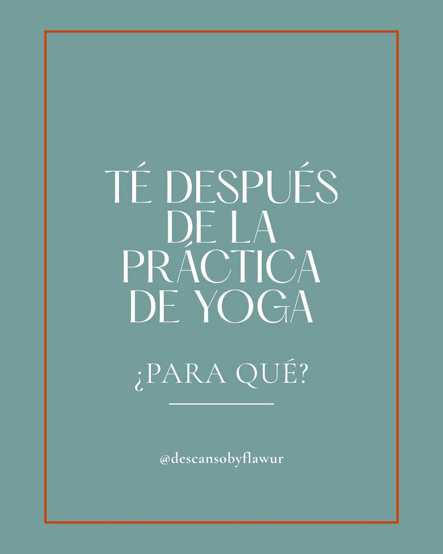 Inscr&iacute;bete en el enlace en la bio.

Descansar es resistencia.
La integraci&oacute;n nos transforma.
La conexi&oacute;n sana.

Practiquemos juntxs. Qu&eacute;date para el t&eacute;.

S&aacute;bados
9 am

Pr&aacute;ctica de 50 minutos
