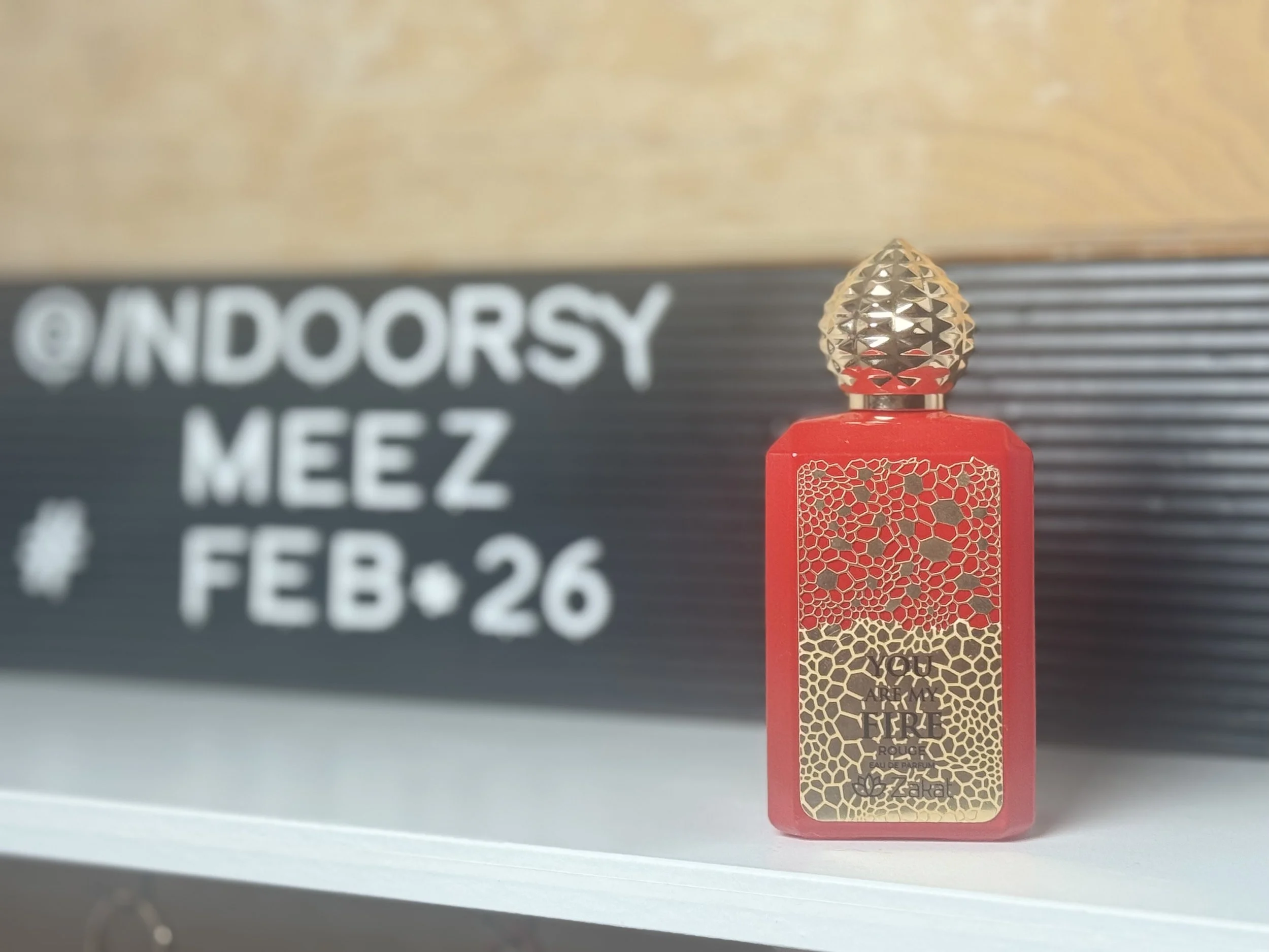 Zakat, You are my Fire Rouge