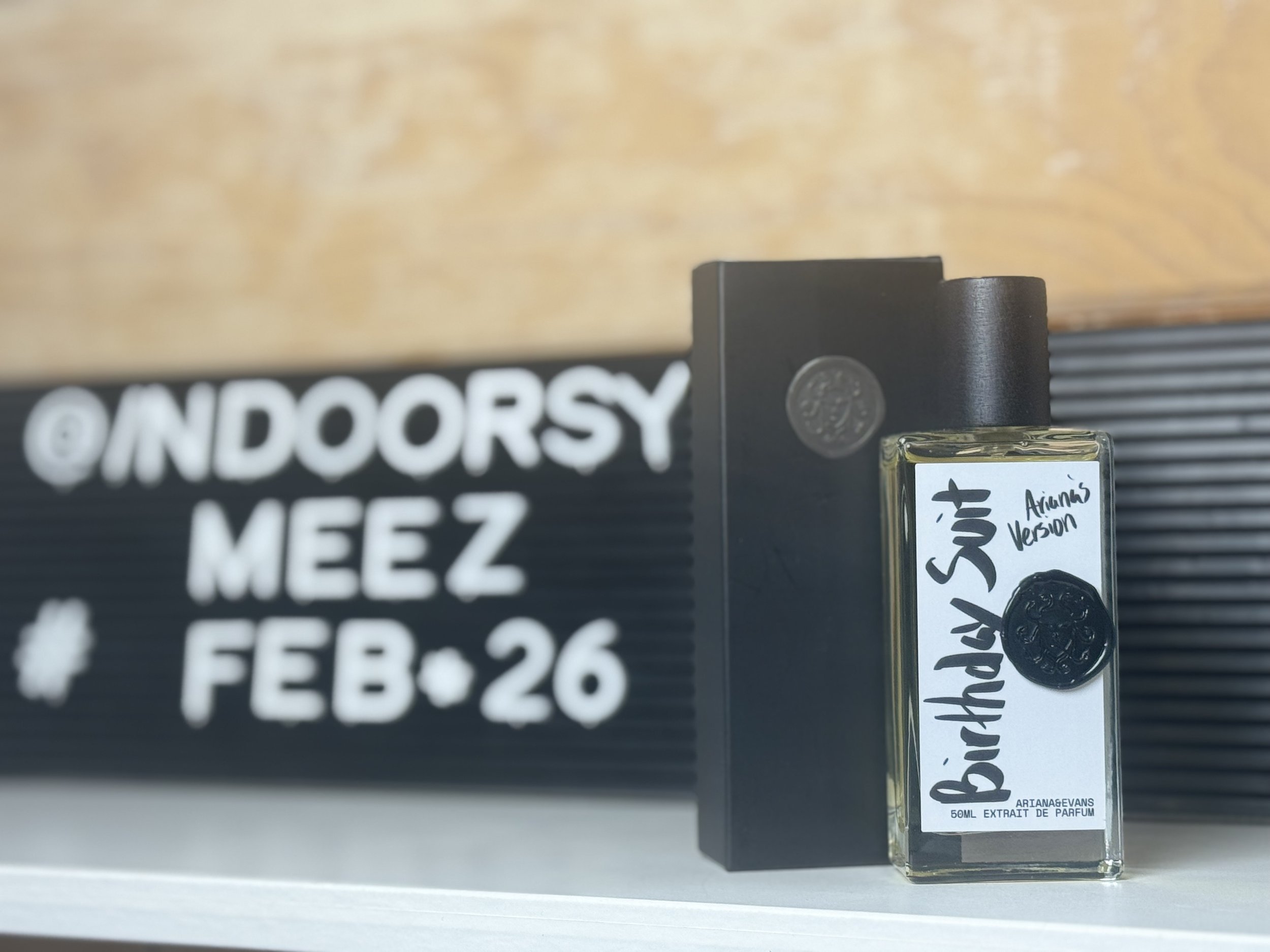 Ariana & Evans, Birthday Suit; Ariana's Version