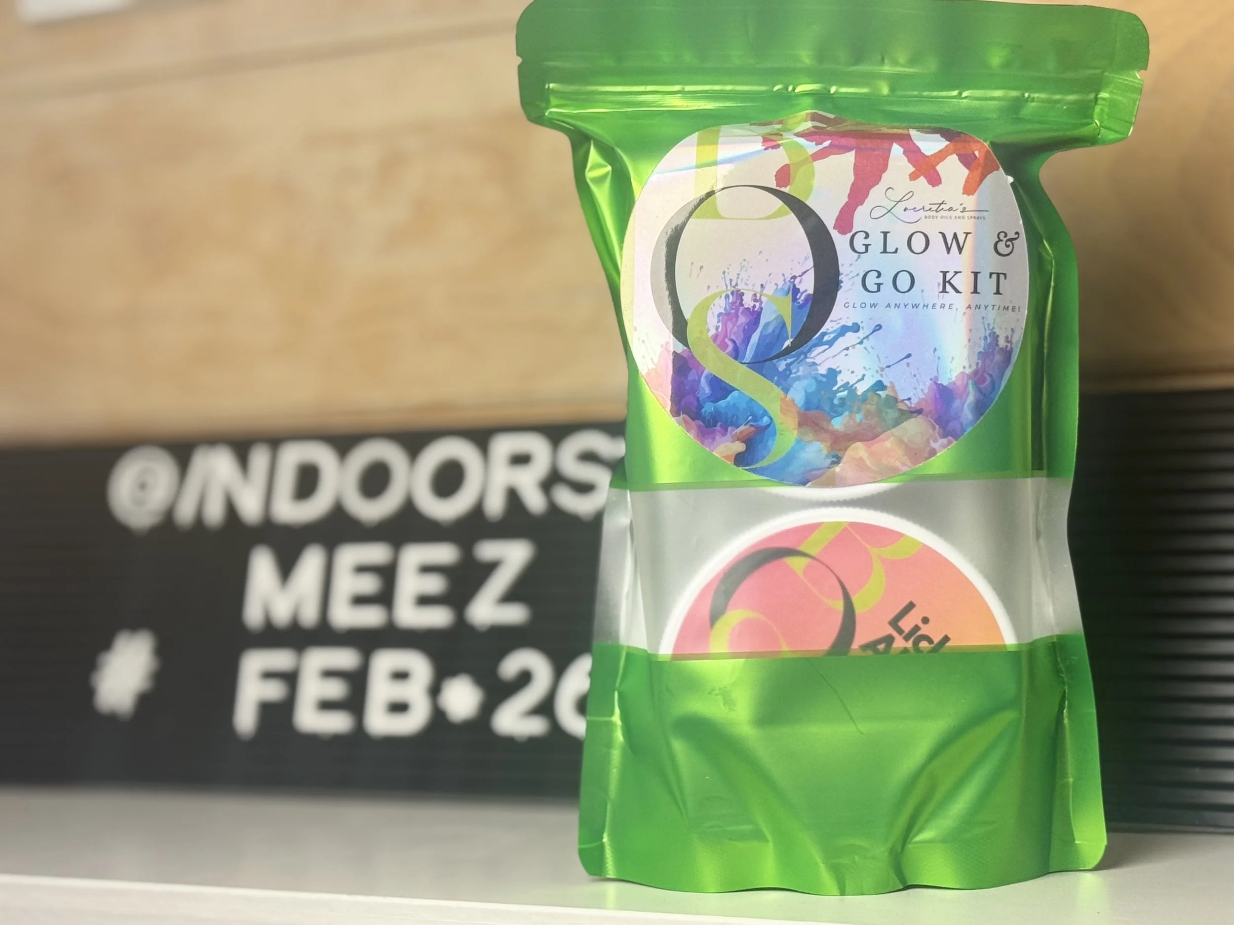 Lucretia's Body Oils & Sprays (LBOS), Glow & Go Kit