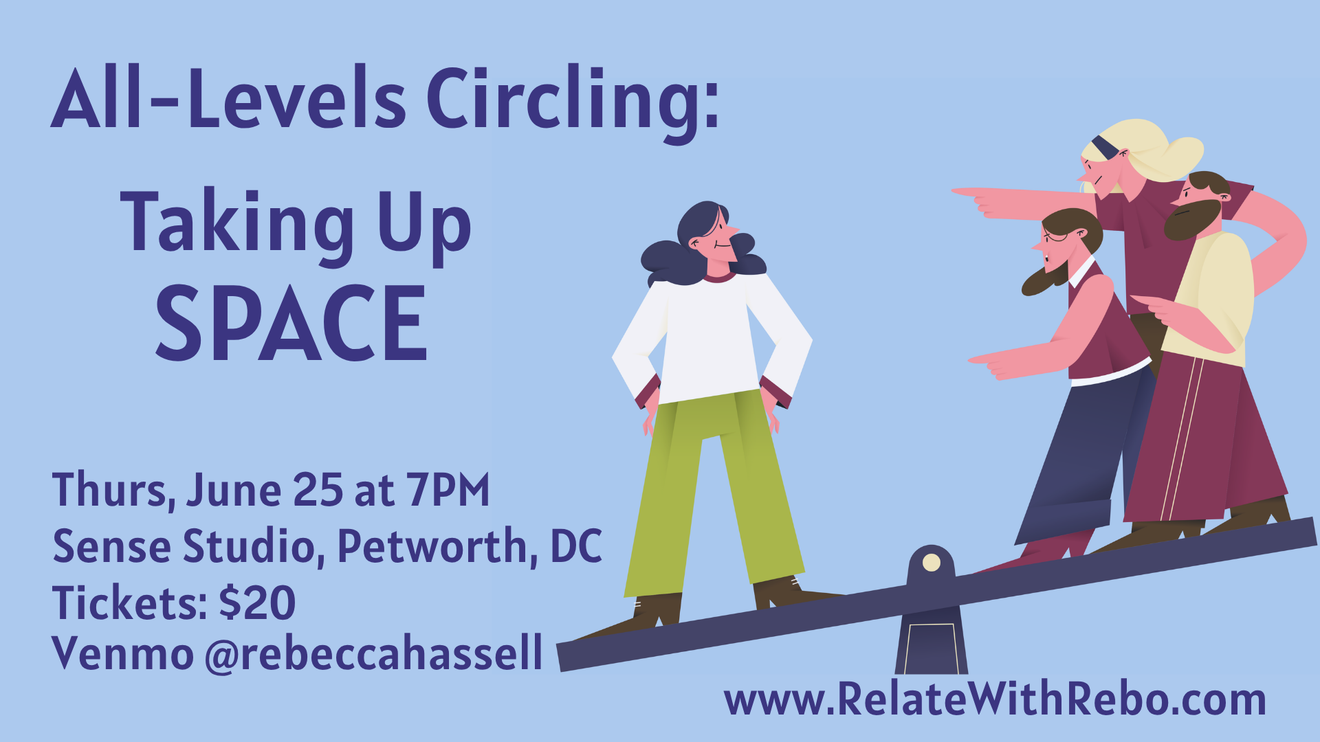 All-Levels Circling: Taking Up Space