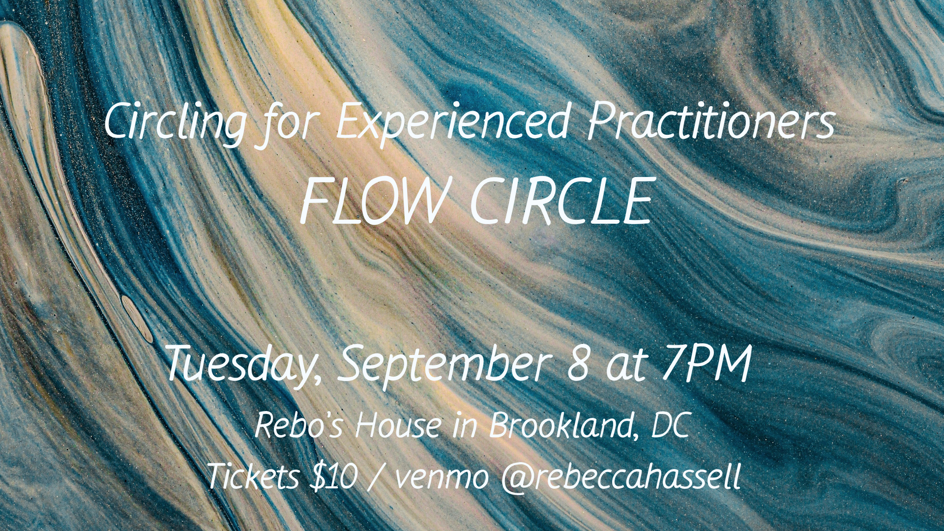 Circling for Experienced Practitioners: Flow Circle