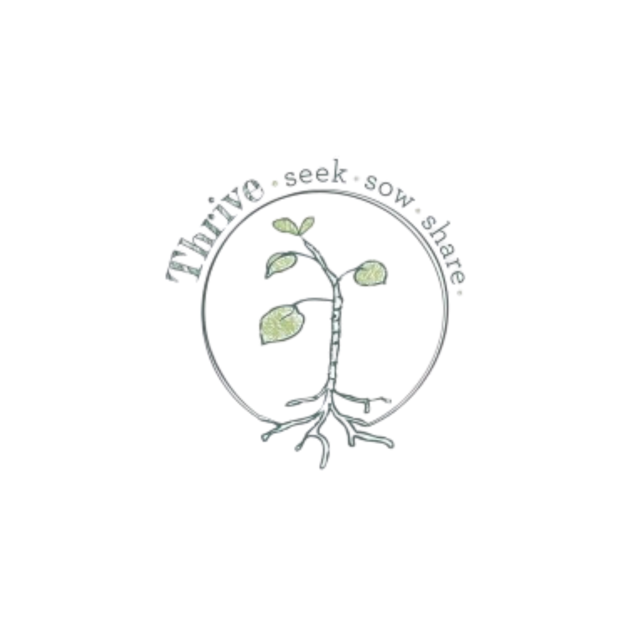 A digital illustration of a DNA double helix with small green leaves growing from its strands, surrounded by sparkling gemstones forming a circular pattern.