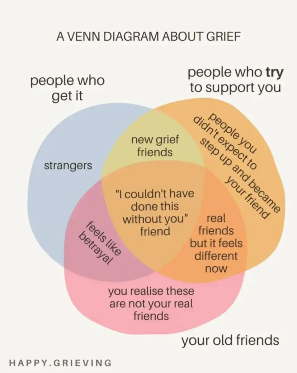 Venn Diagram About Grief