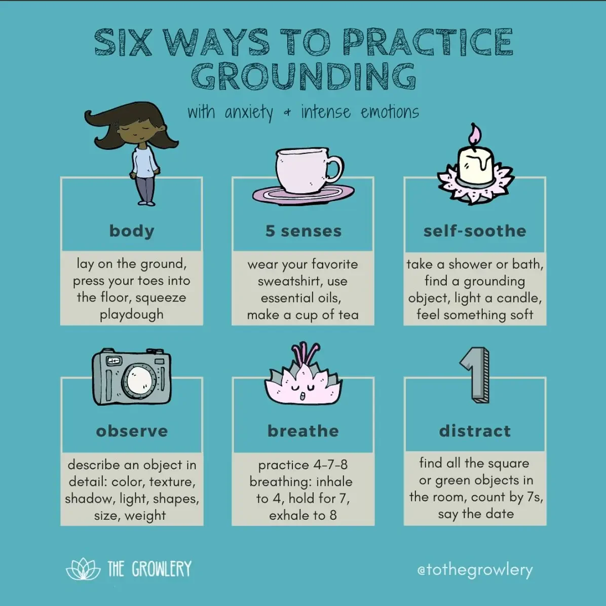Six Ways to Practice Grounding