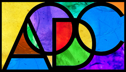 Logo of Art of Difficult Conversations with colorful stained glass