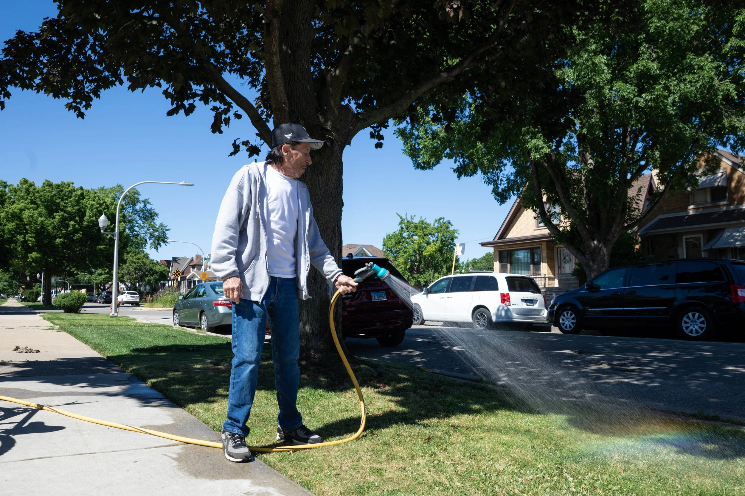 (NOT PUBLISHED) Long time Chicago resident, who wishes to be known as “Louie,” resides in the West Lawn neighborhood. West Lawn is a neighborhood on the Southwest Side of Chicago.