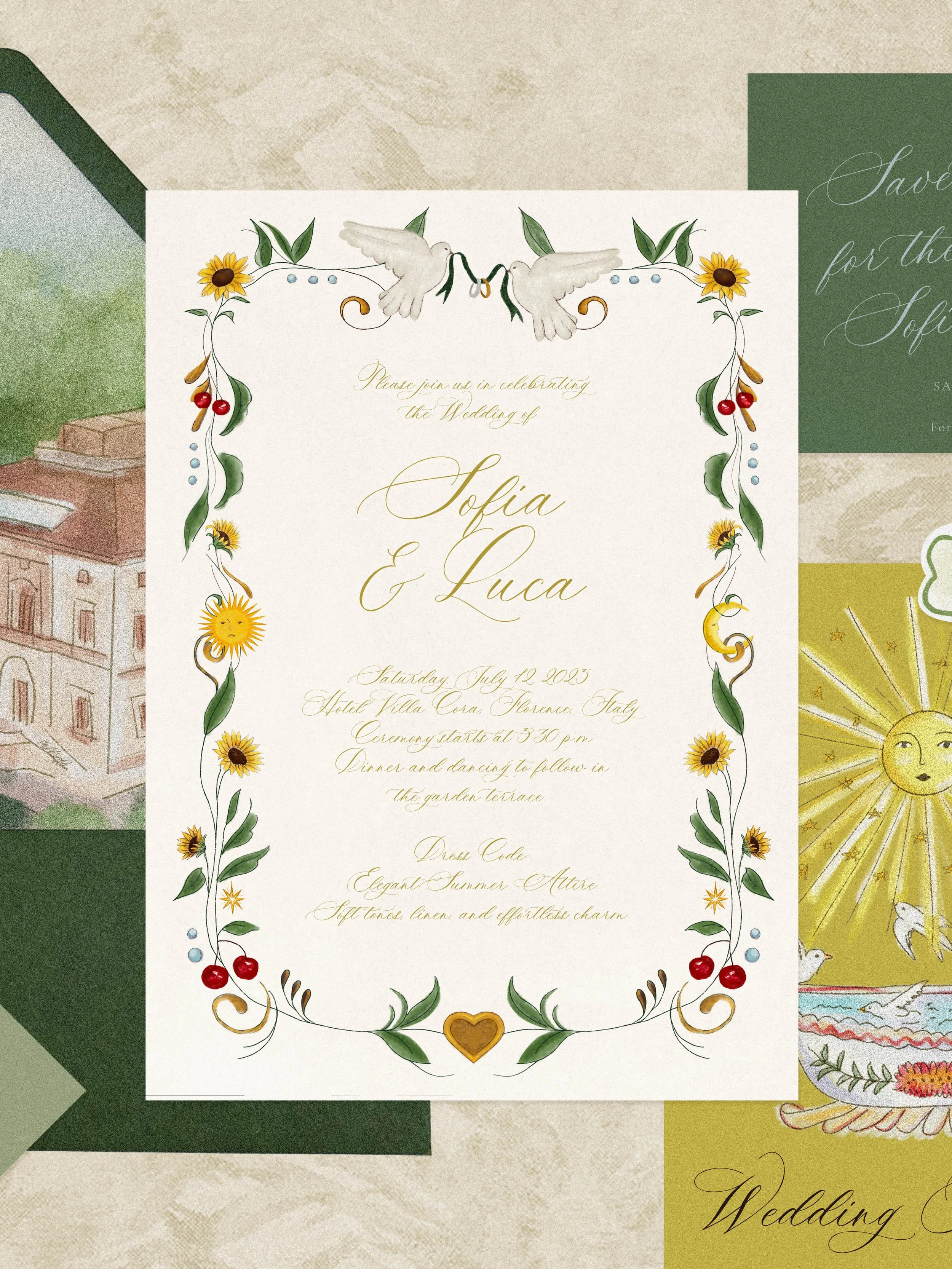 ⁕       Sofia and Luca