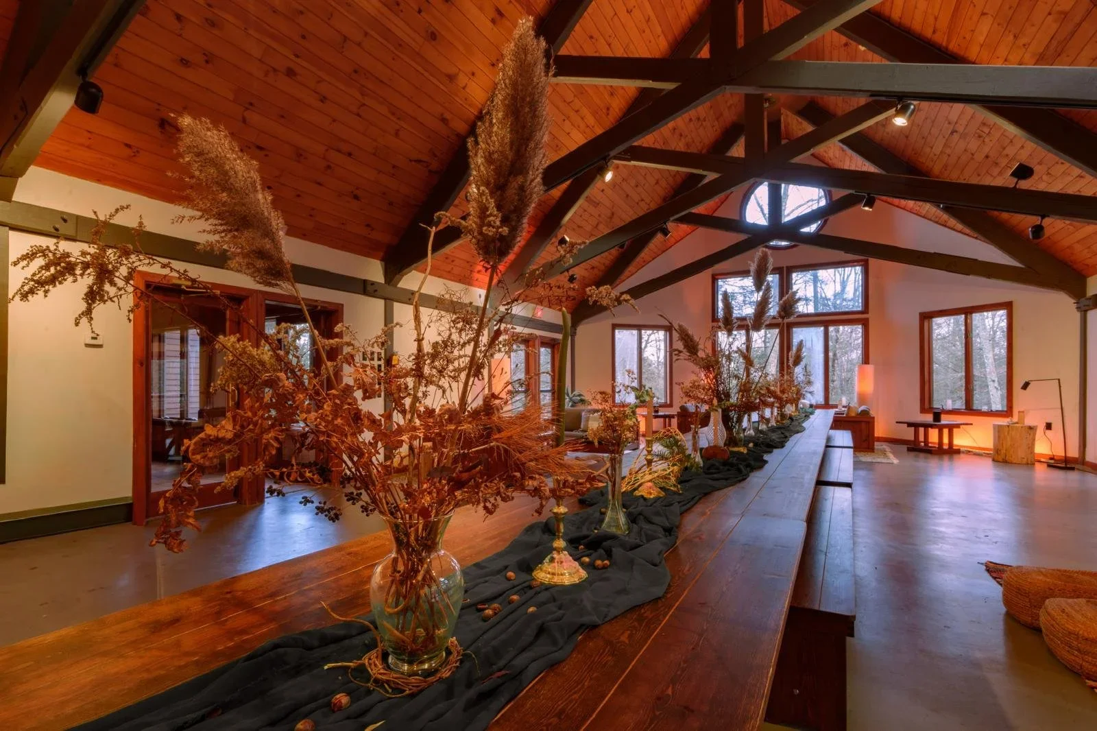 Dining Room at The Thyme Retreat Center