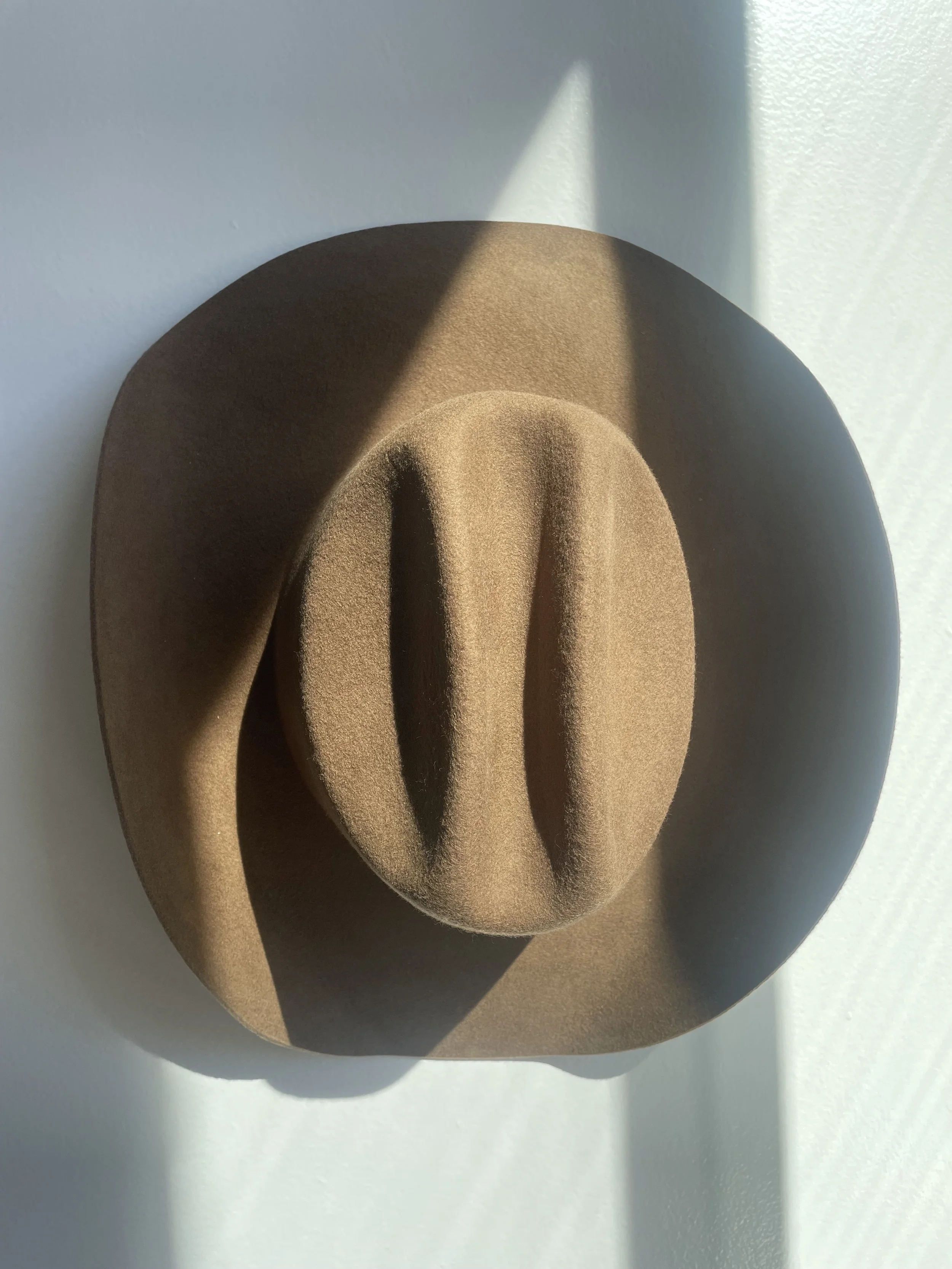 cattleman cowboy hat in mocha brown