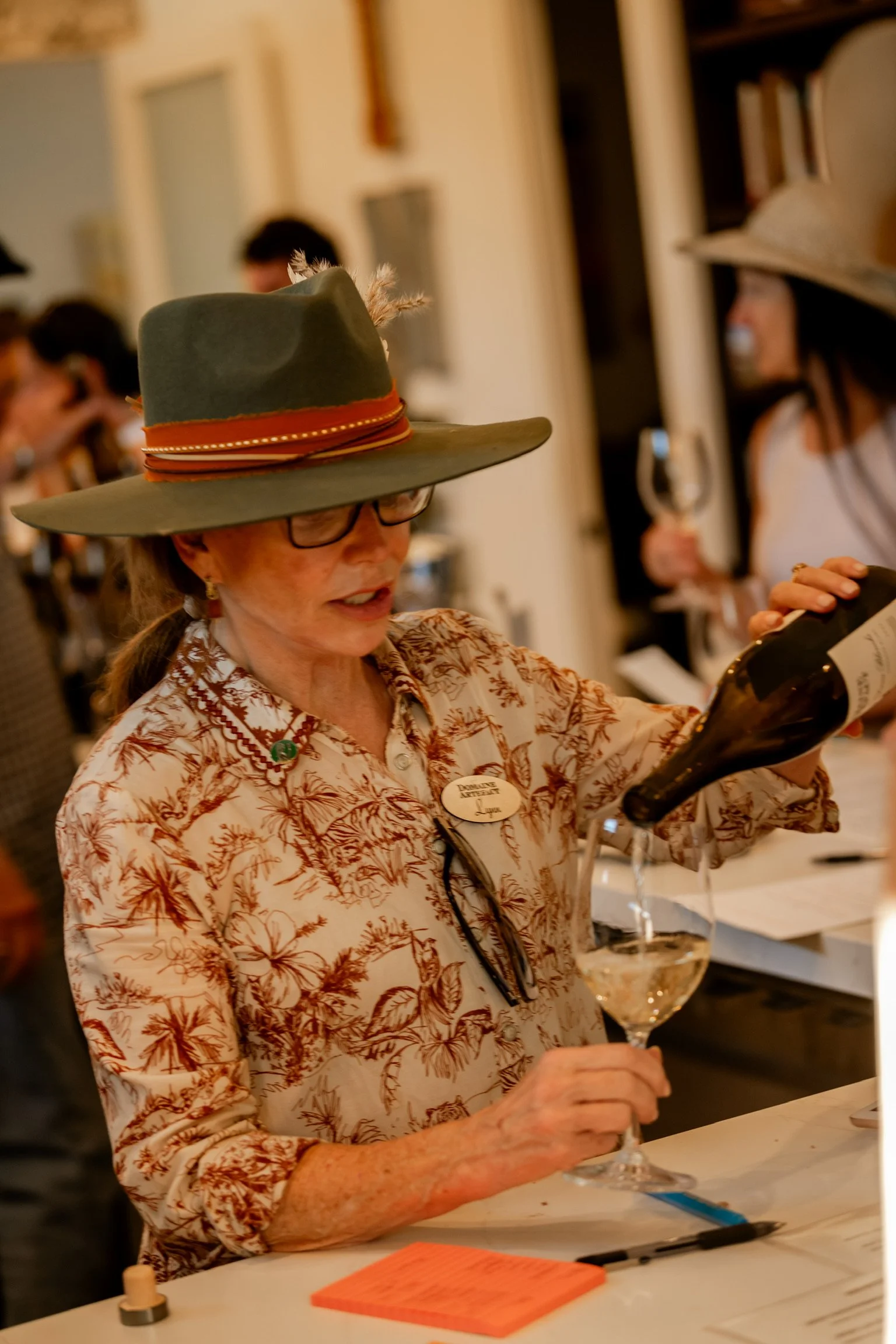 pop-up event at a winery