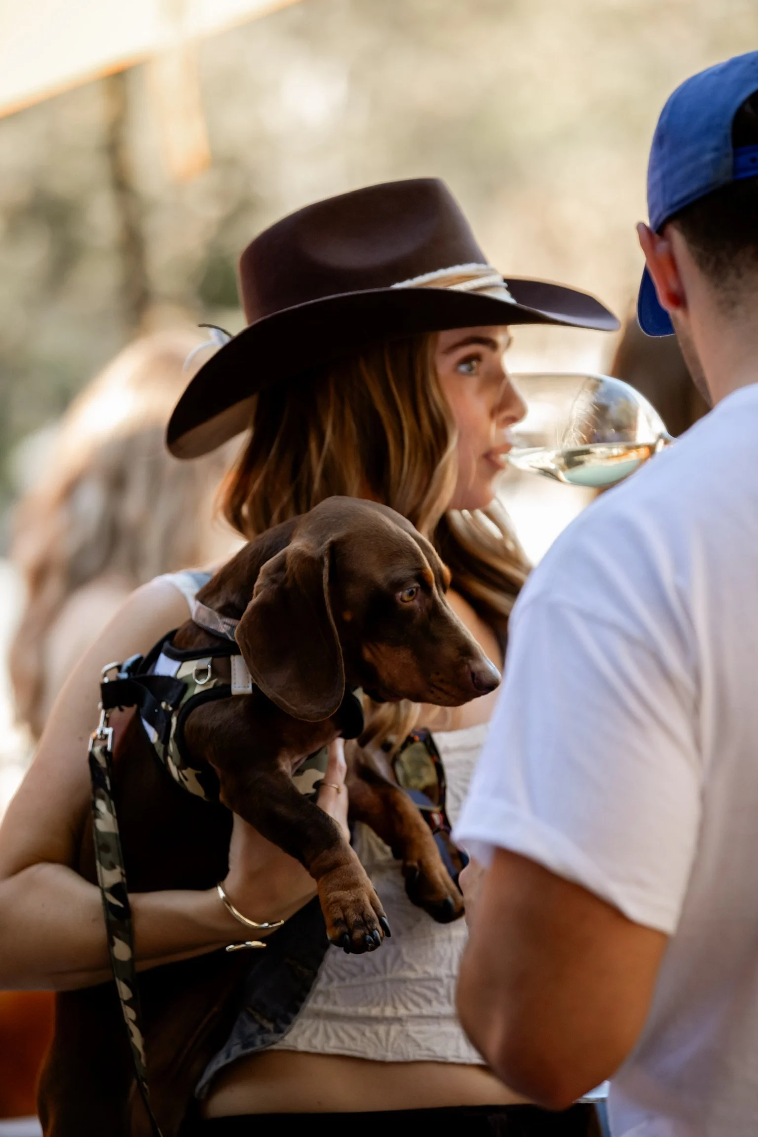 custom black rancher hat