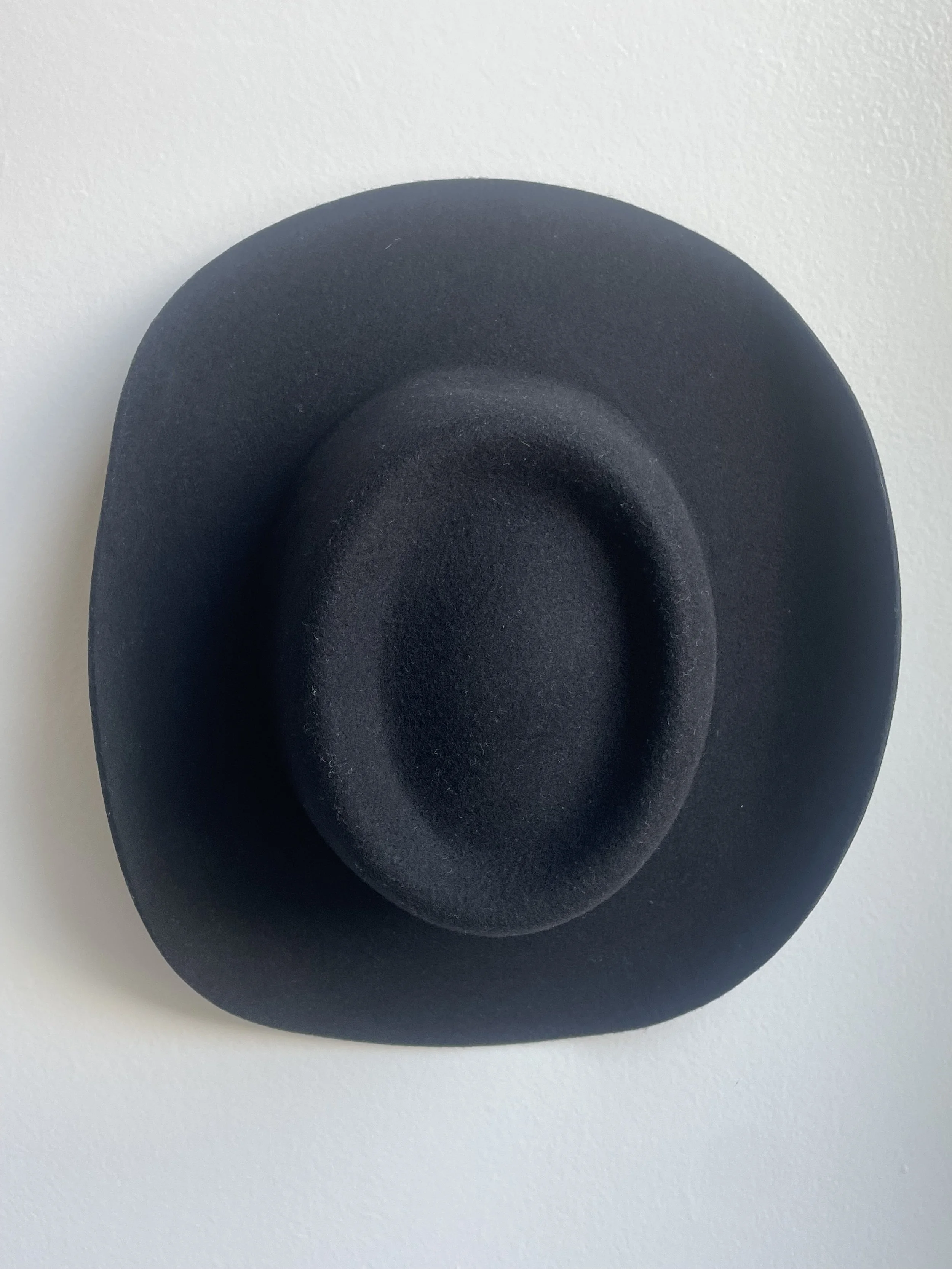 gambler cowboy hat in black