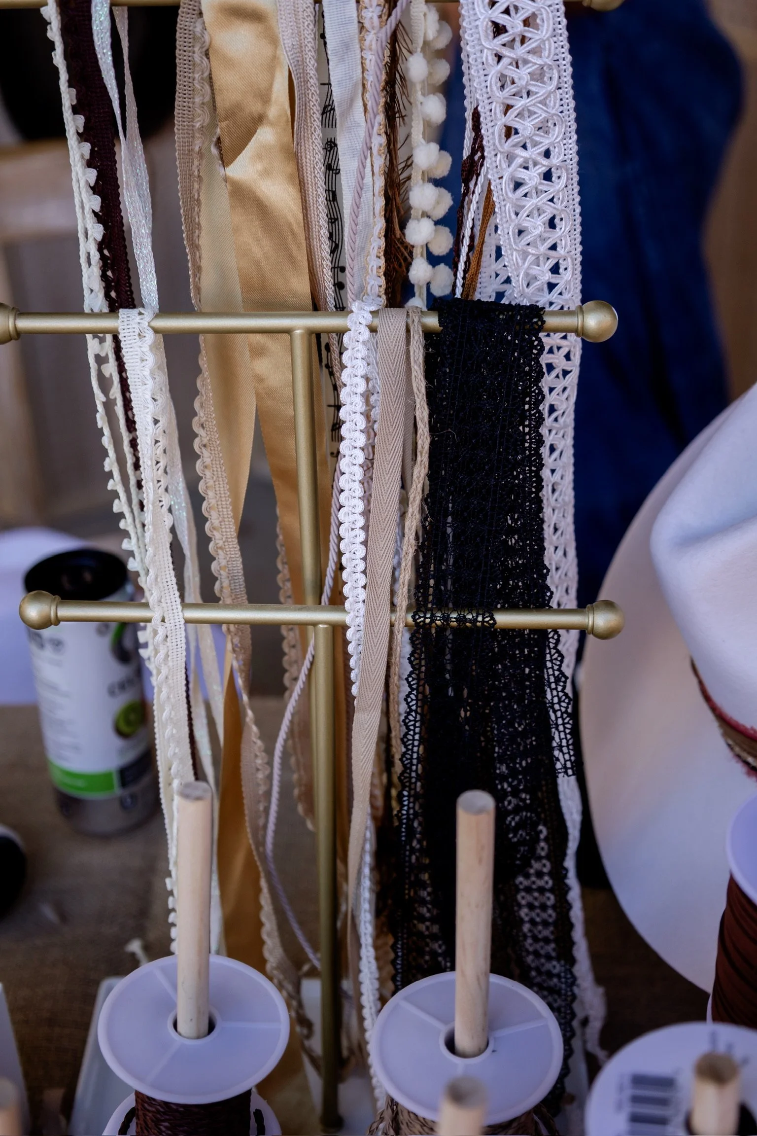 custom ivory pinch front cowboy hat