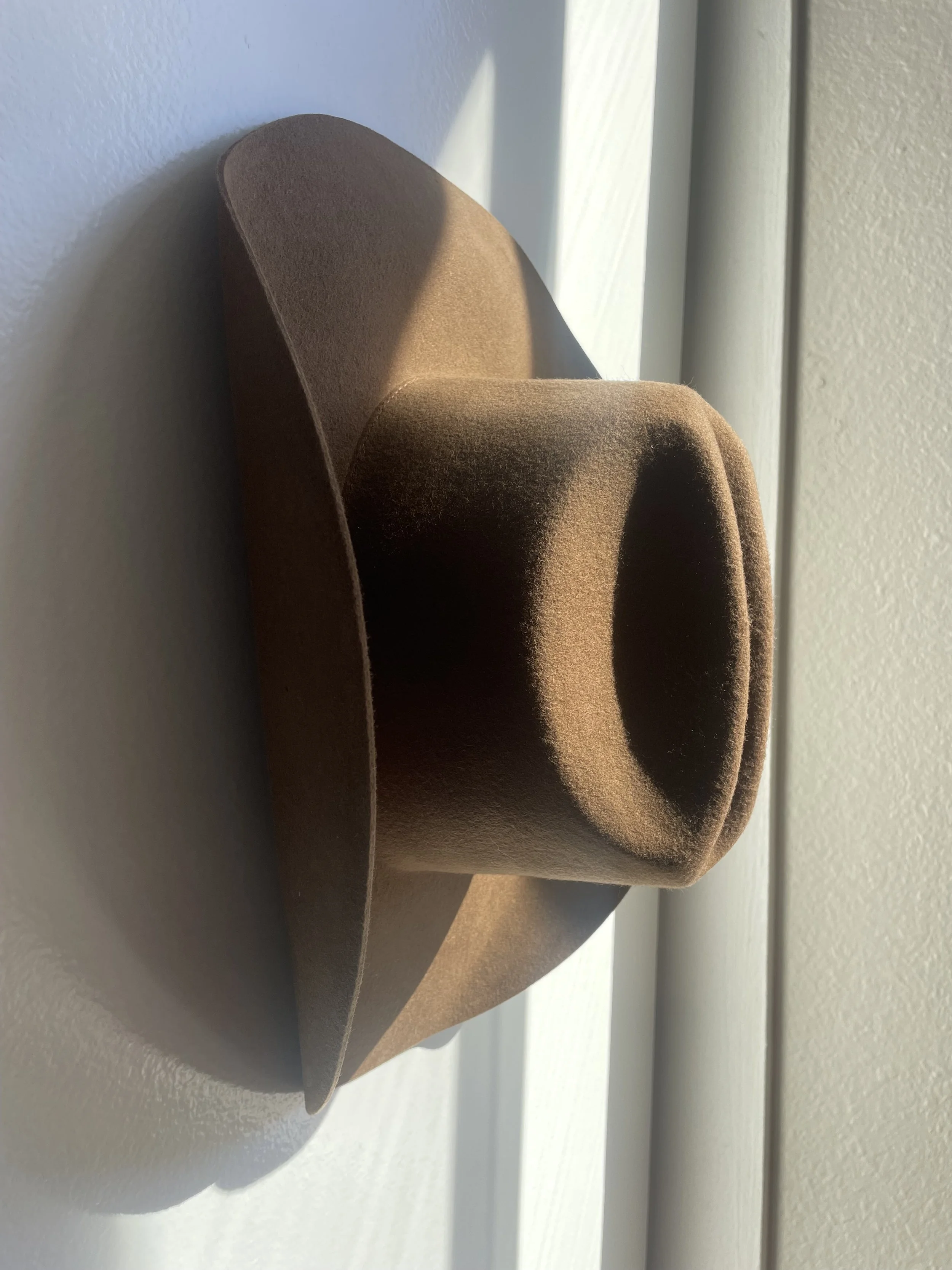 cattleman cowboy hat in mocha brown