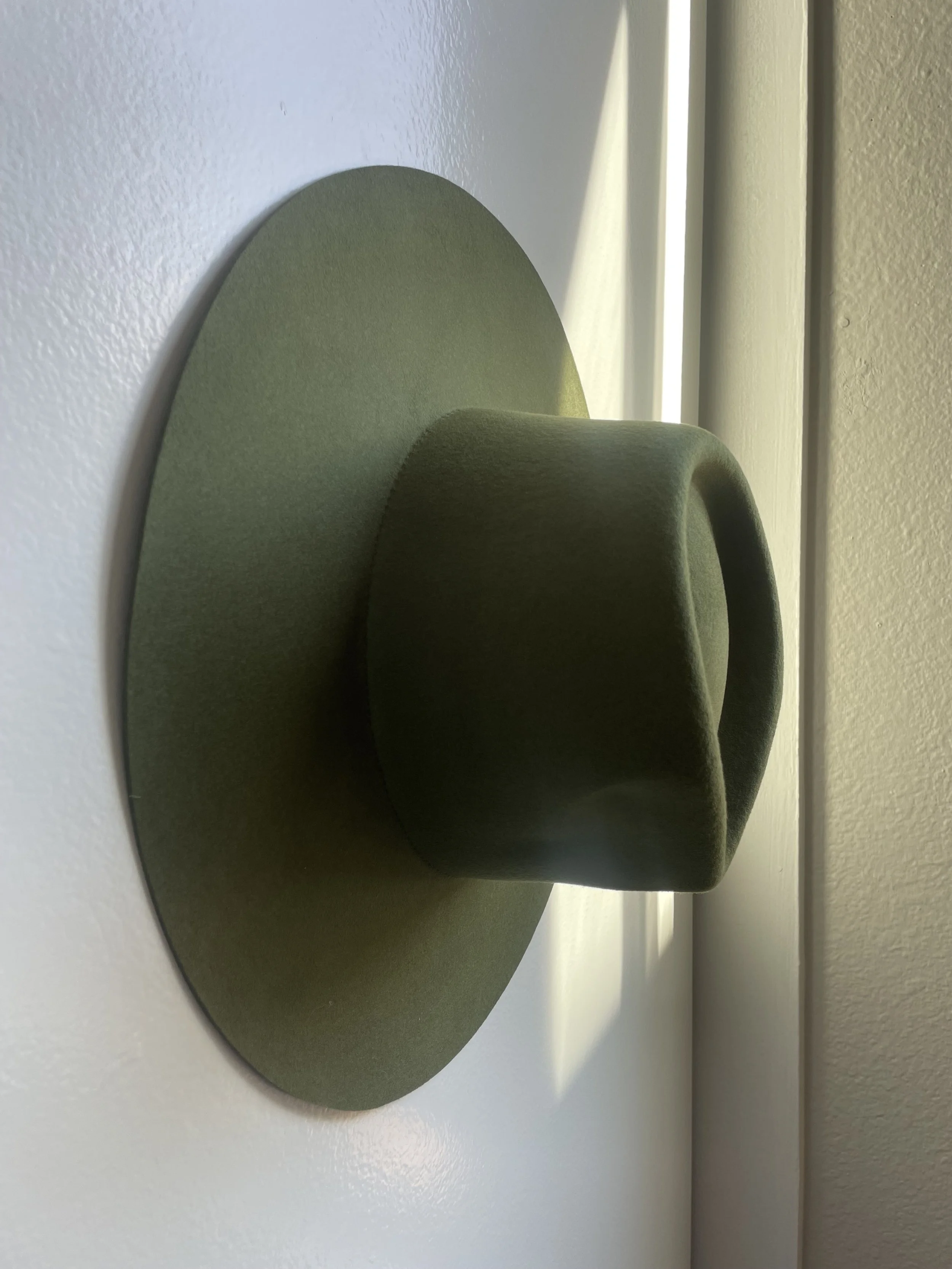 rancher cowboy hat in forest green