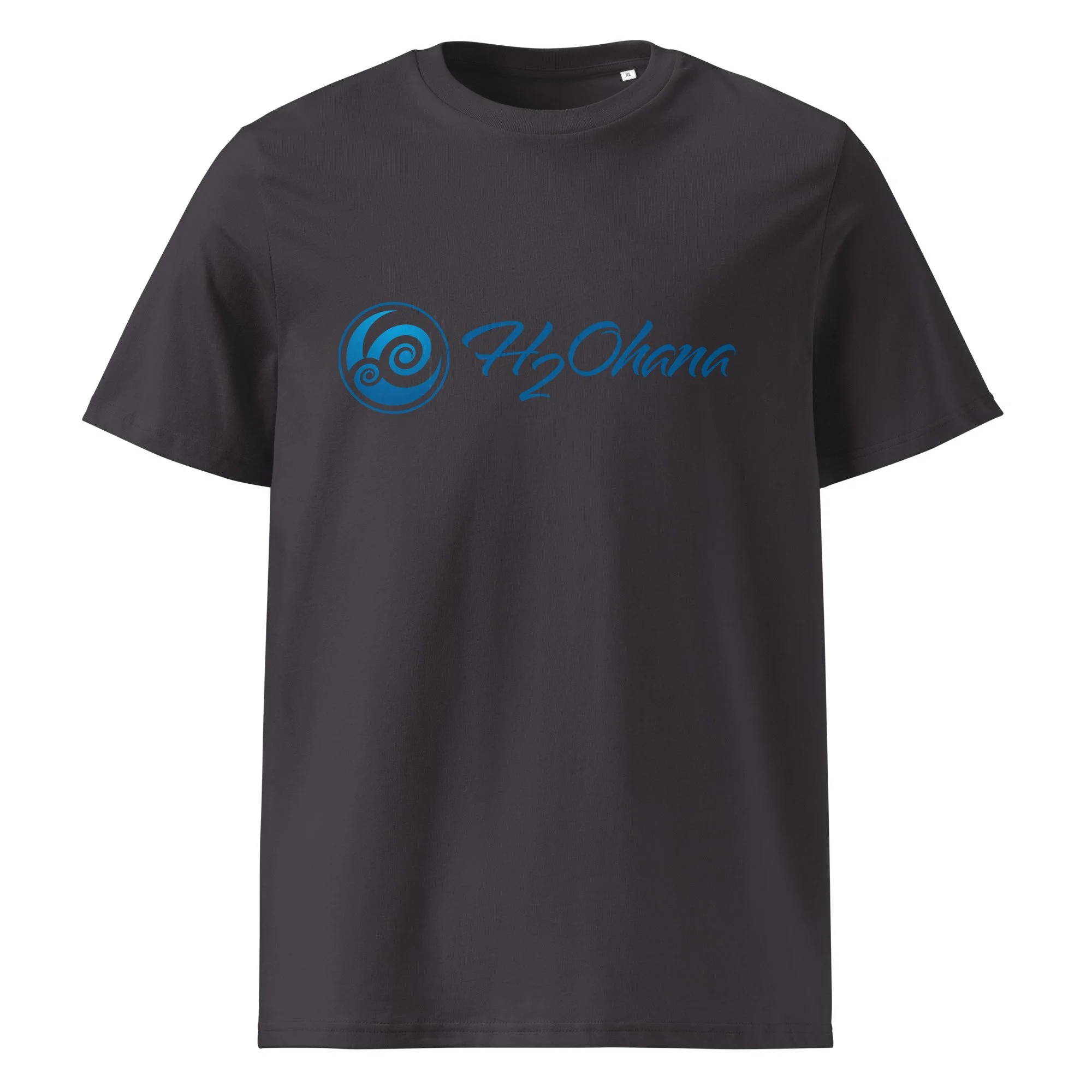 LOGO Blue - Unisex organic cotton t-shirt