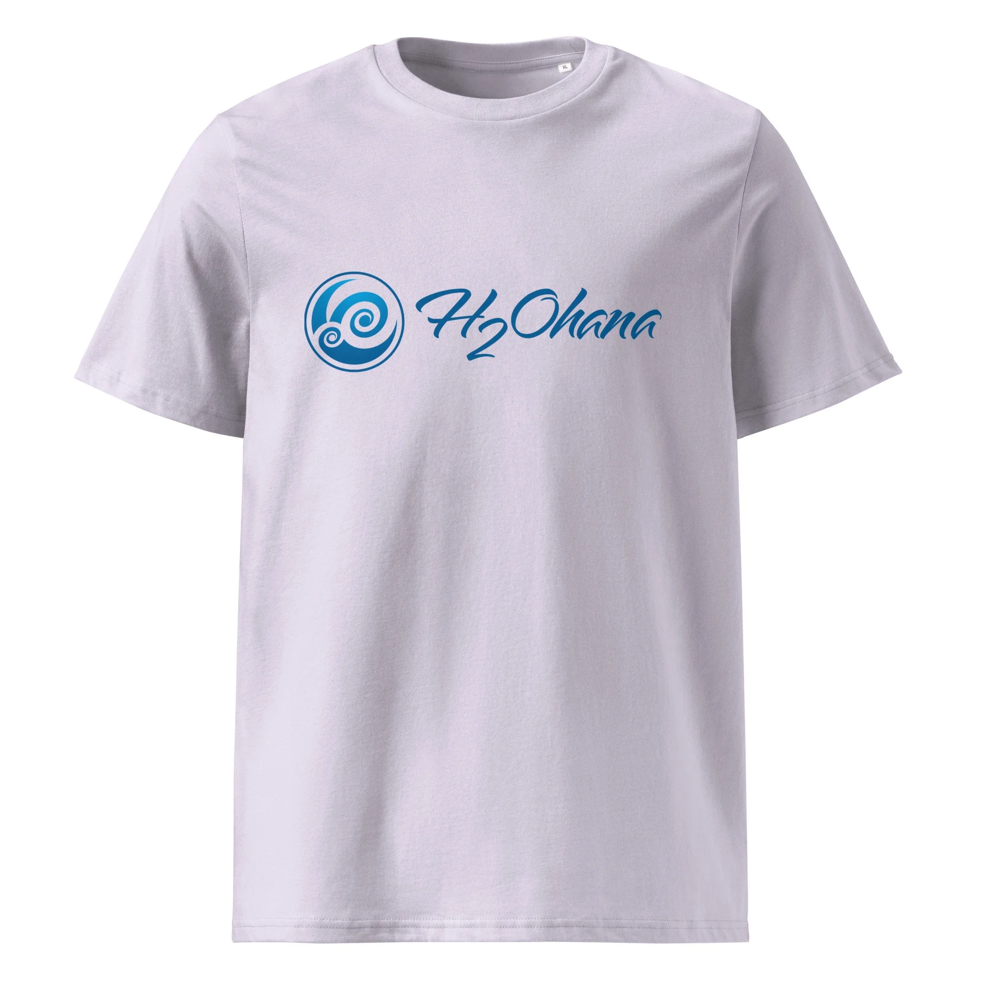 LOGO Blue - Unisex organic cotton t-shirt