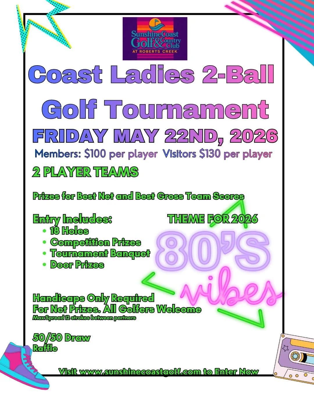 Coast Ladies 2-Ball