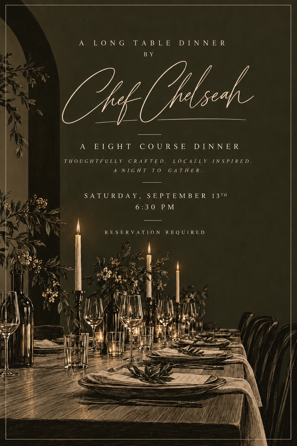 Chef Chelseah's Long Table Dinner
