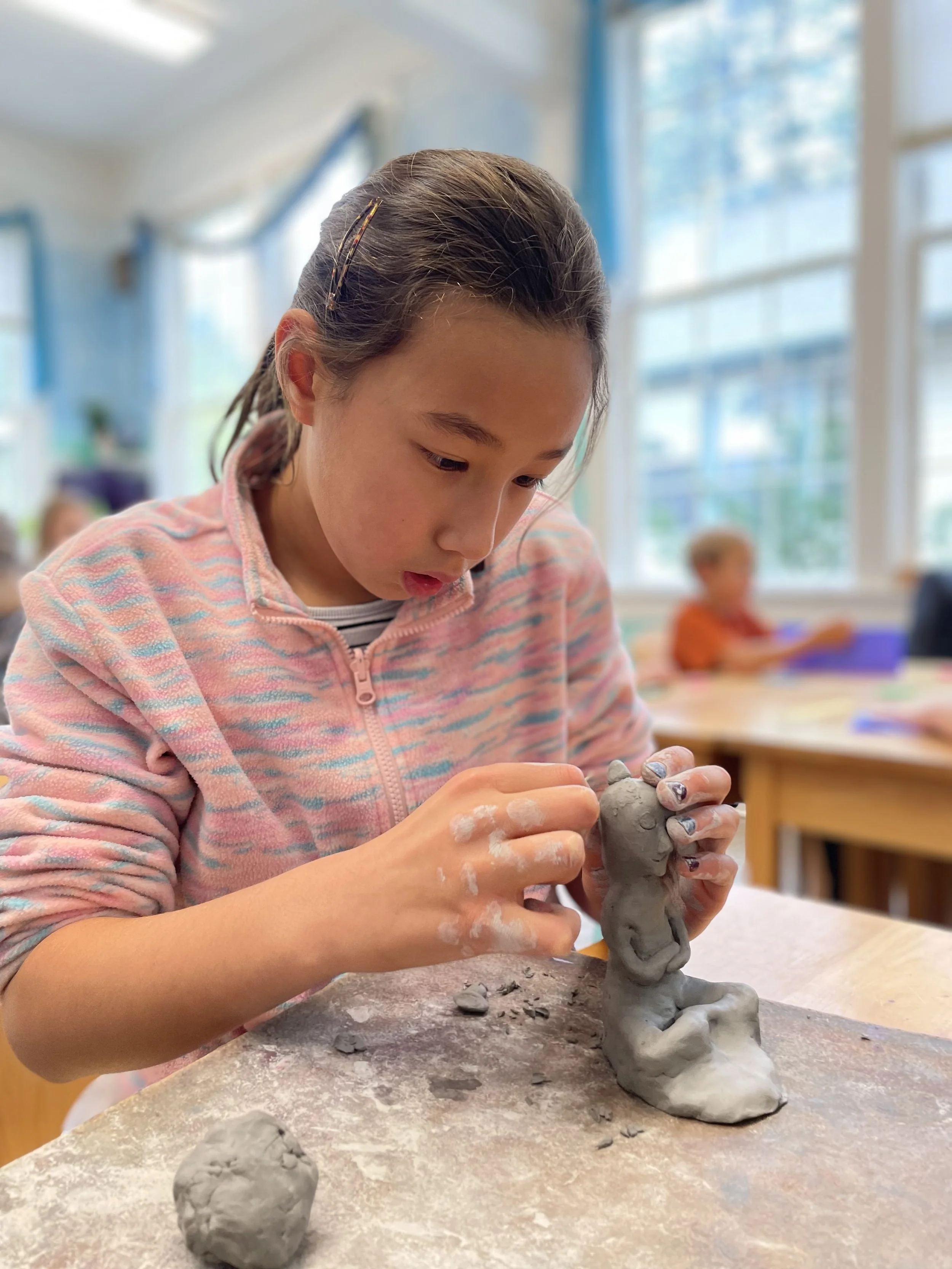 5th Grade Clay Sculpting.jpg