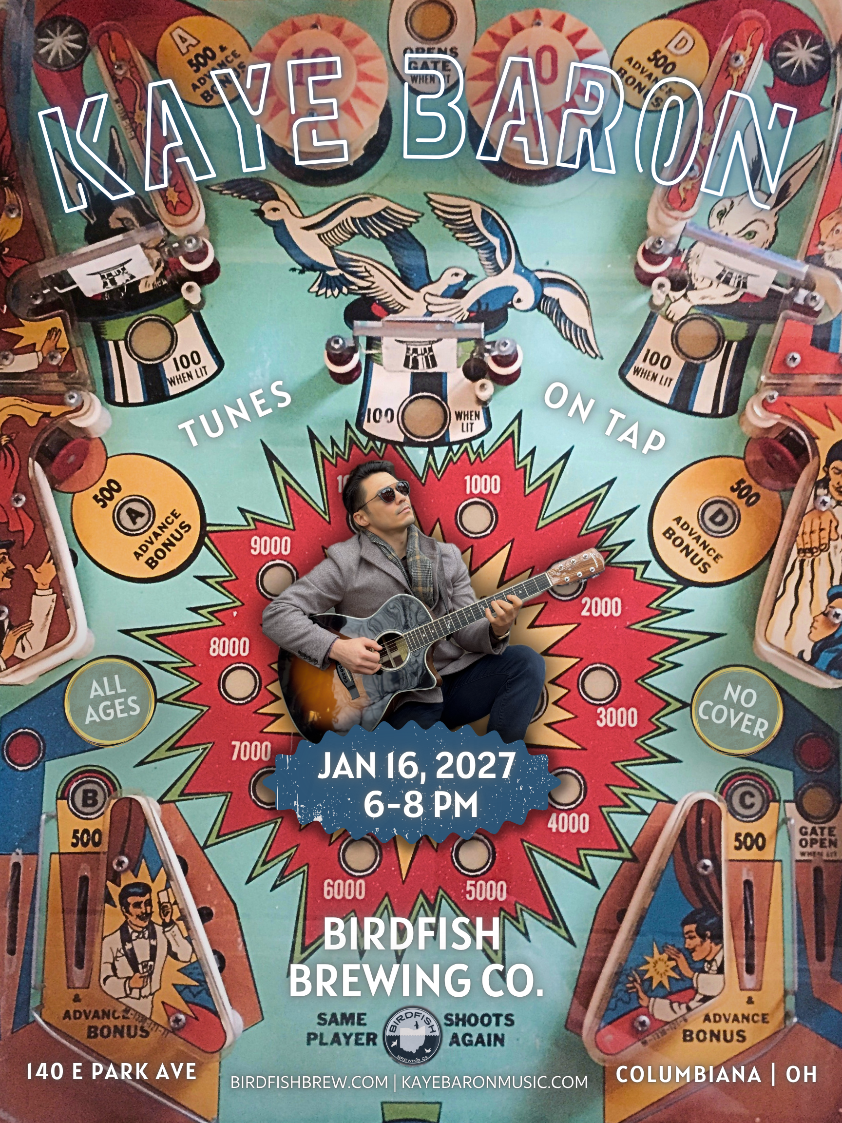 Kaye Baron 1.16.27 Birdfish Poster