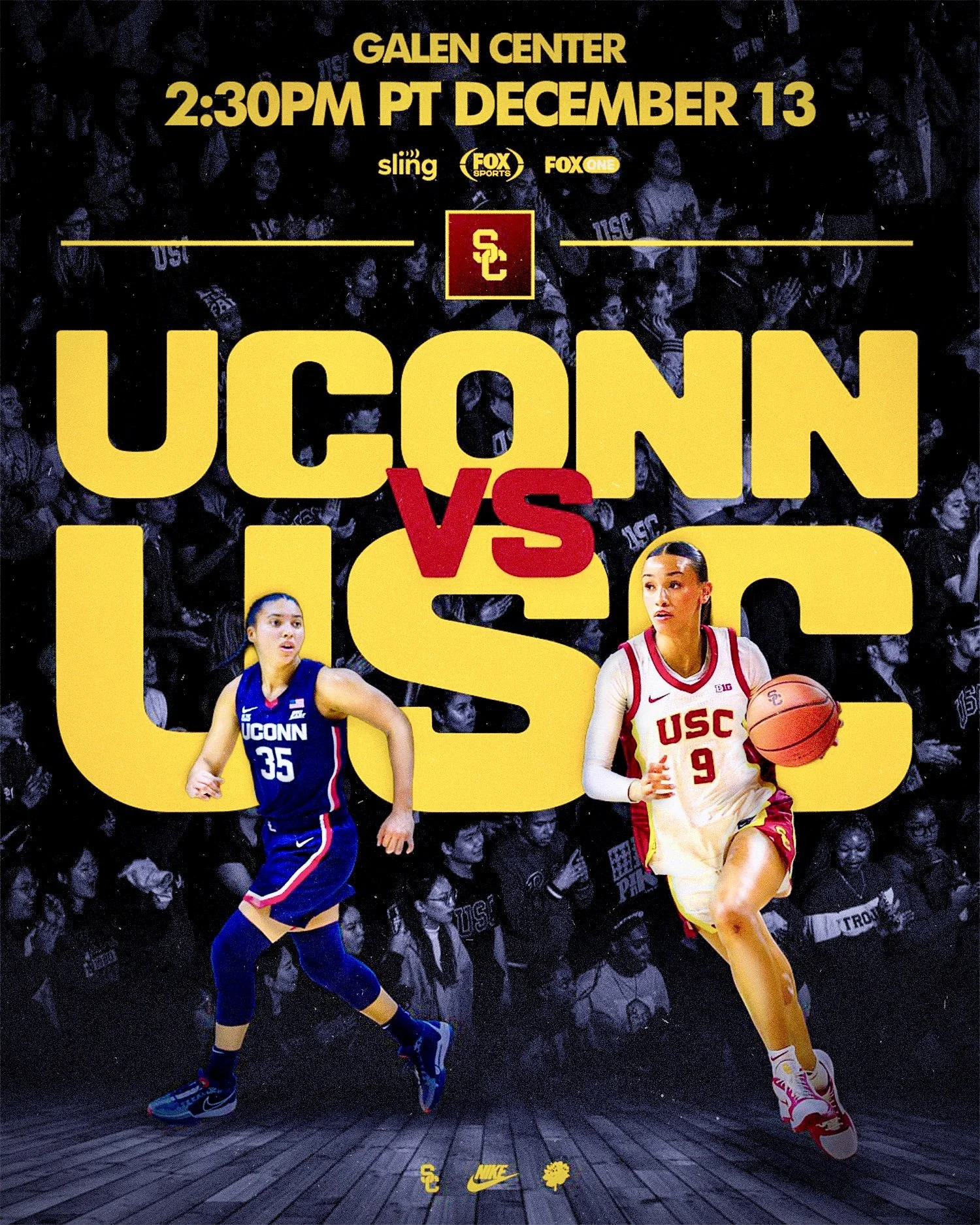 "Uconn vs USC" (Ft. Azzi Fudd & Jazzy Davidson)