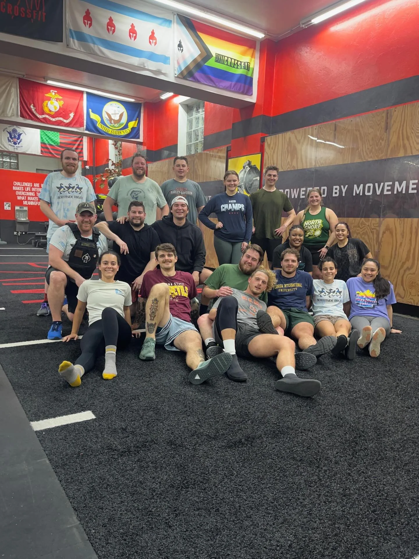 Last workout before the season: COMPLETE ✅

The assignment: Take a nice team photo
What we delivered: Slide 1 (attempted professionalism) ➡️ Slide 2 (full chaos)

This is Northside Rugby. We work hard, we flex harder, and we&rsquo;re coming for D4 th