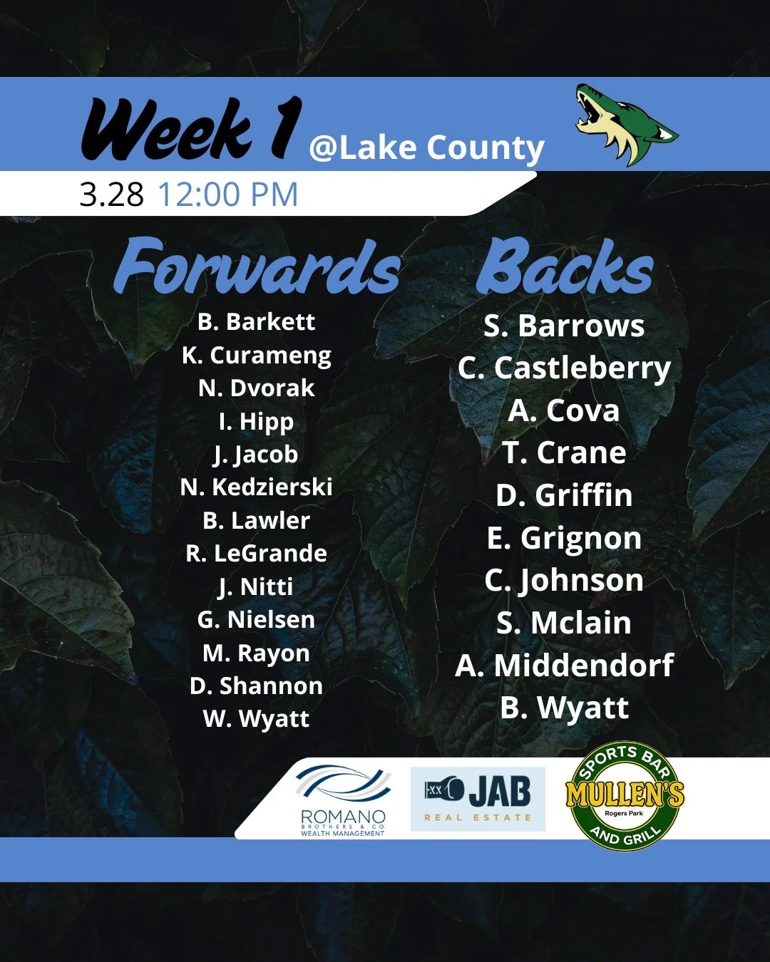 Inaugural game day🔋 First geese hitting the field in club history 🏉 

#NorthsideRugby #JoinTheFlock #SeasonOpener #ChicagoRugby #gogeese