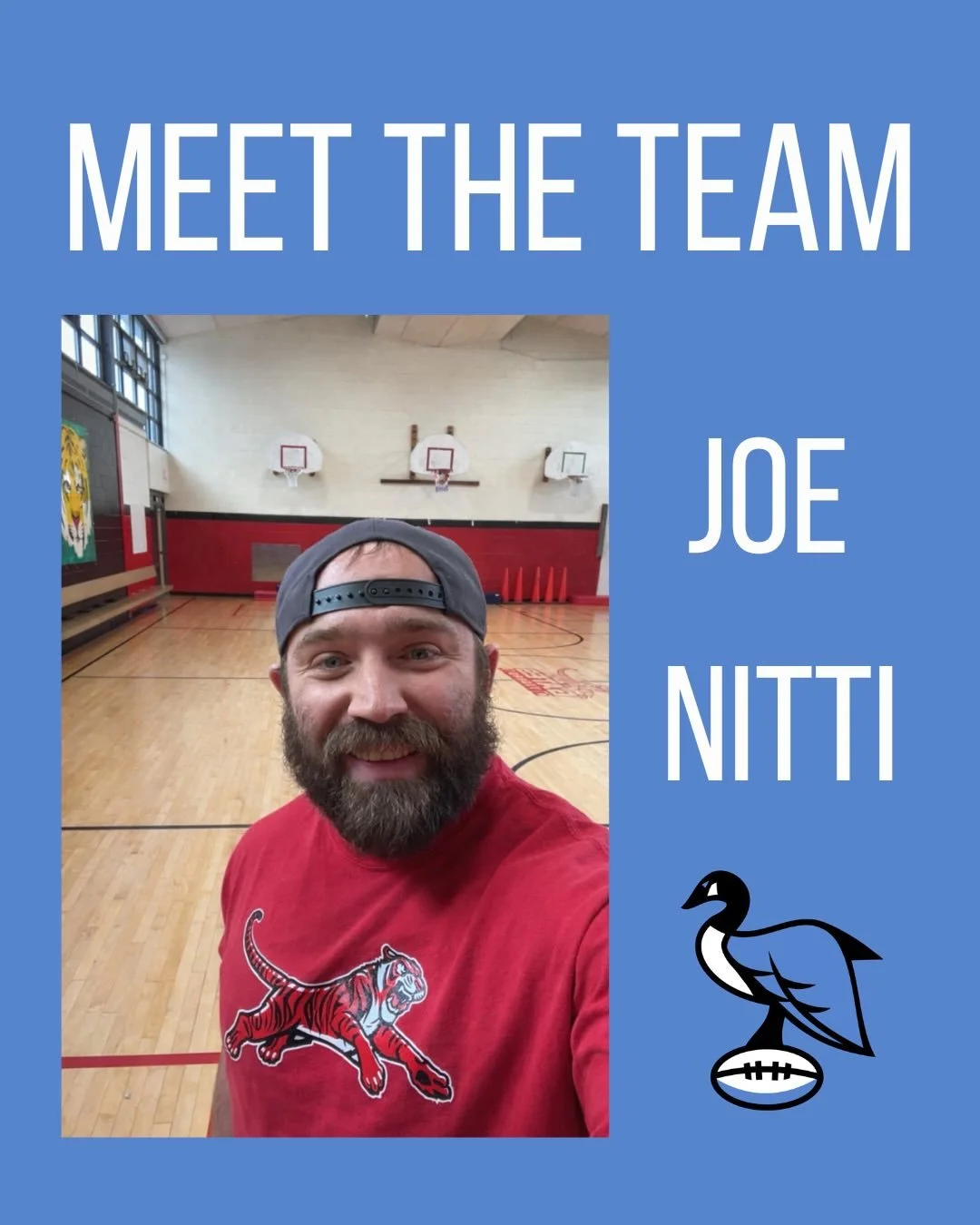 Meet Joe Nitti

6 years of rugby experience
He drinks Malort after games because apparently he enjoys suffering 
His greatest non-athletic achievement: the friends you make along the way 

And the thing he&rsquo;s looking forward to the most? One wor