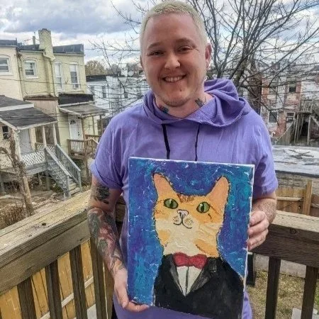 Pet Portrait/Finger Painting