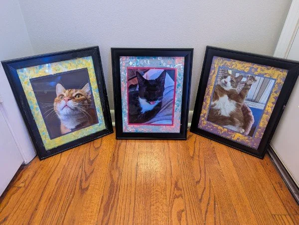 Decorated Picture Frames