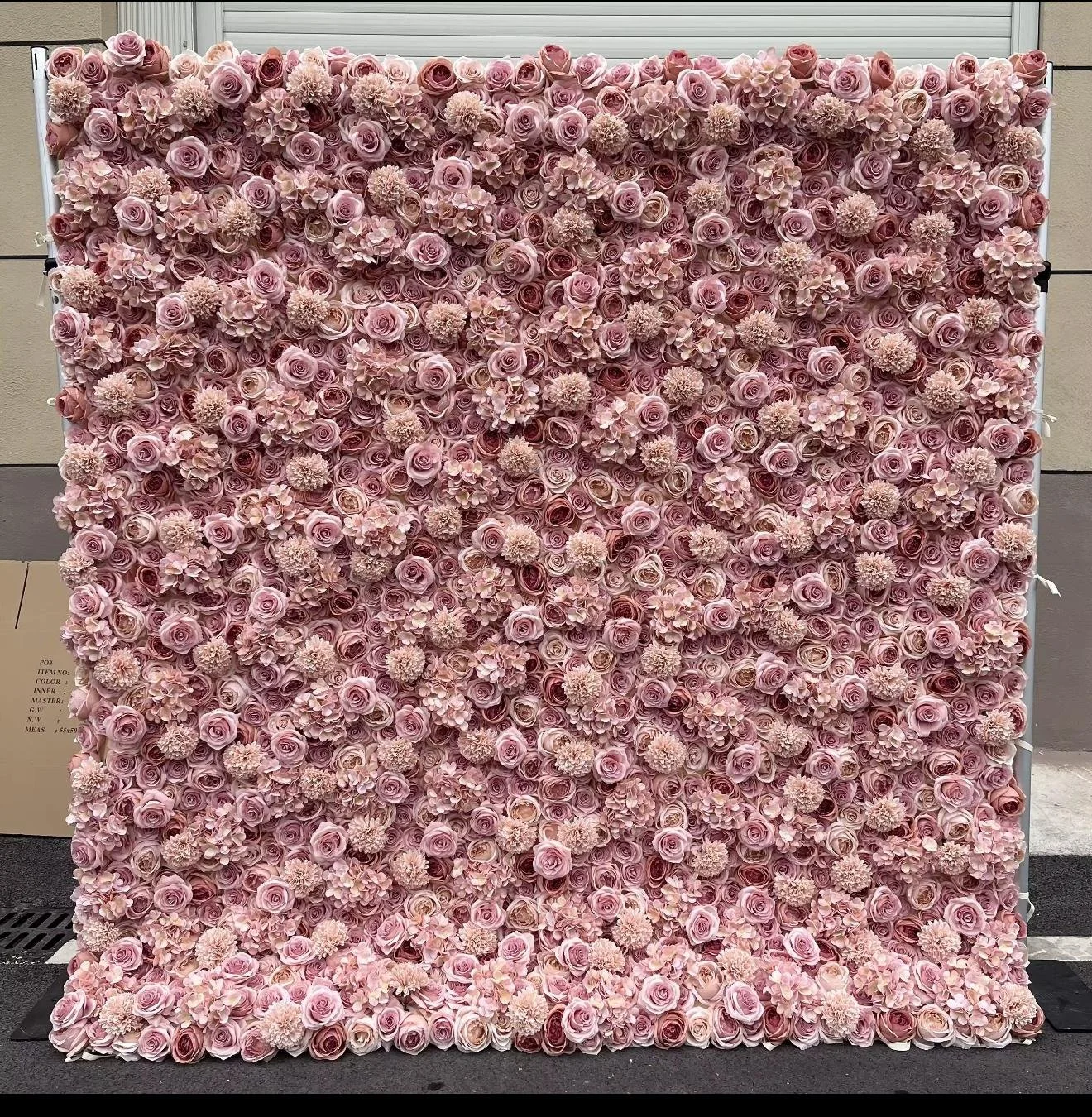 Pink Flower Backdrop