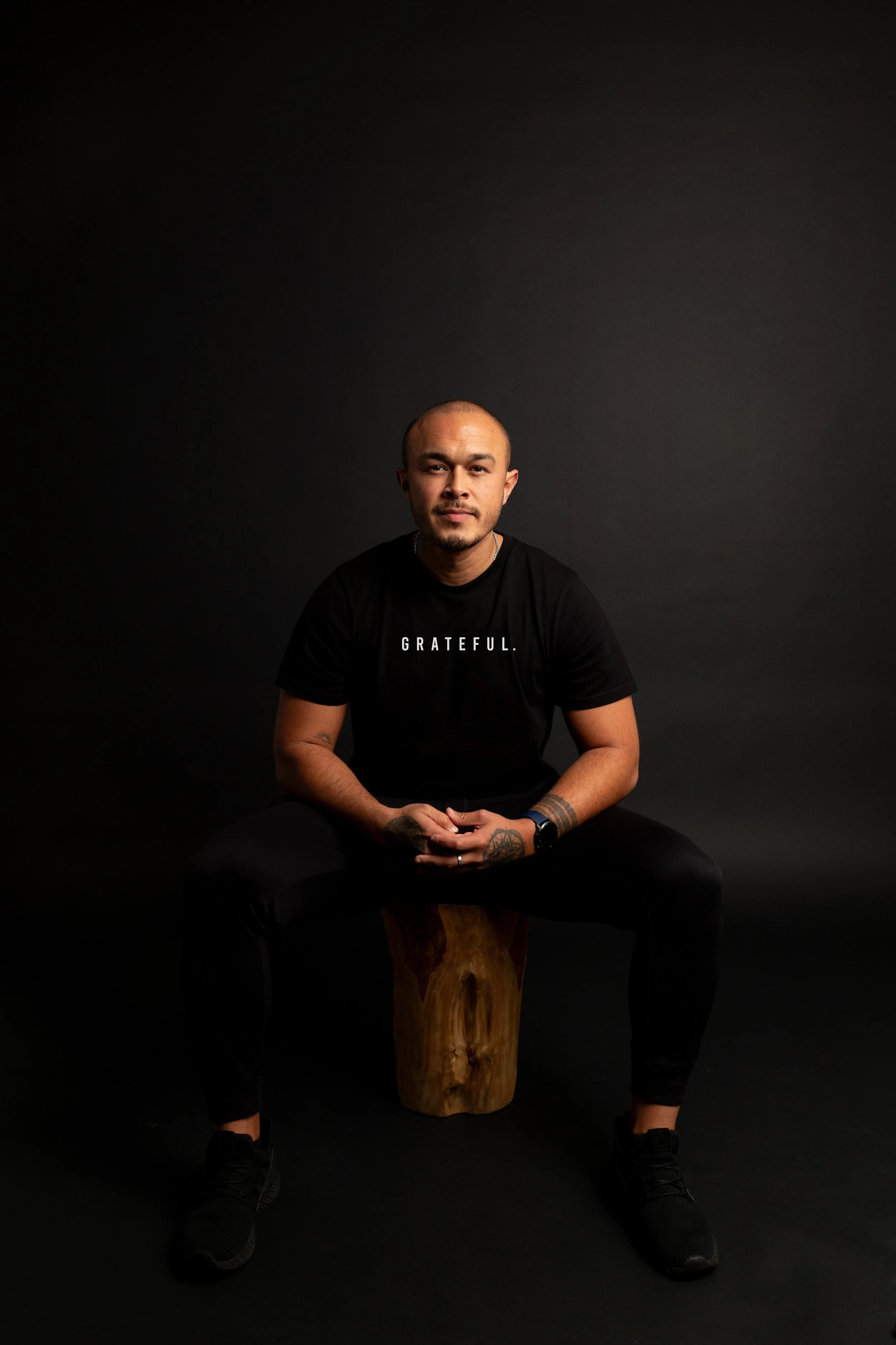 GRATEFUL. Tee    |    Align  Breathwork Collaboration.