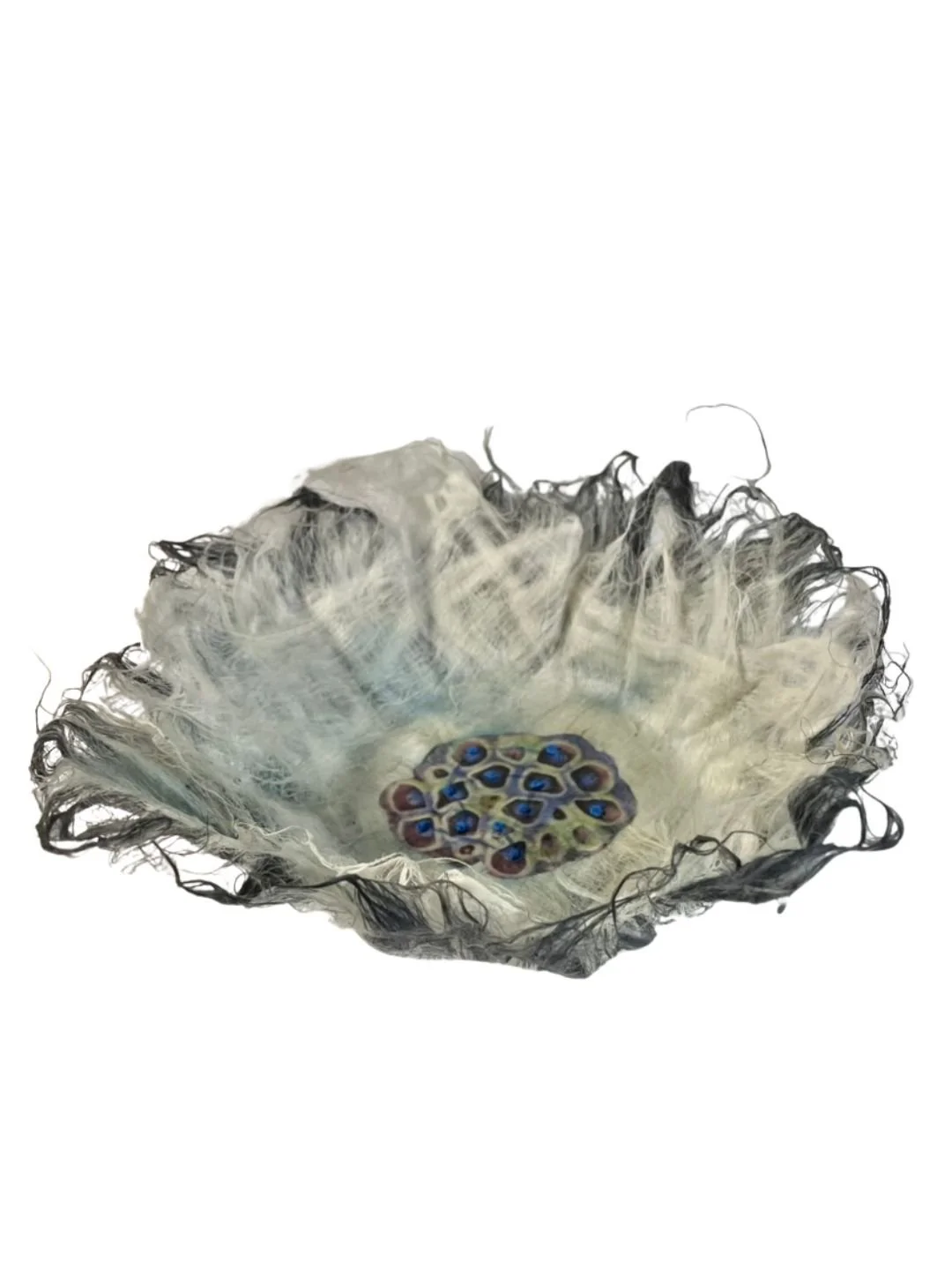 FLAX ROVING WITH EMBROIDERY
4"H X 10"W
2025