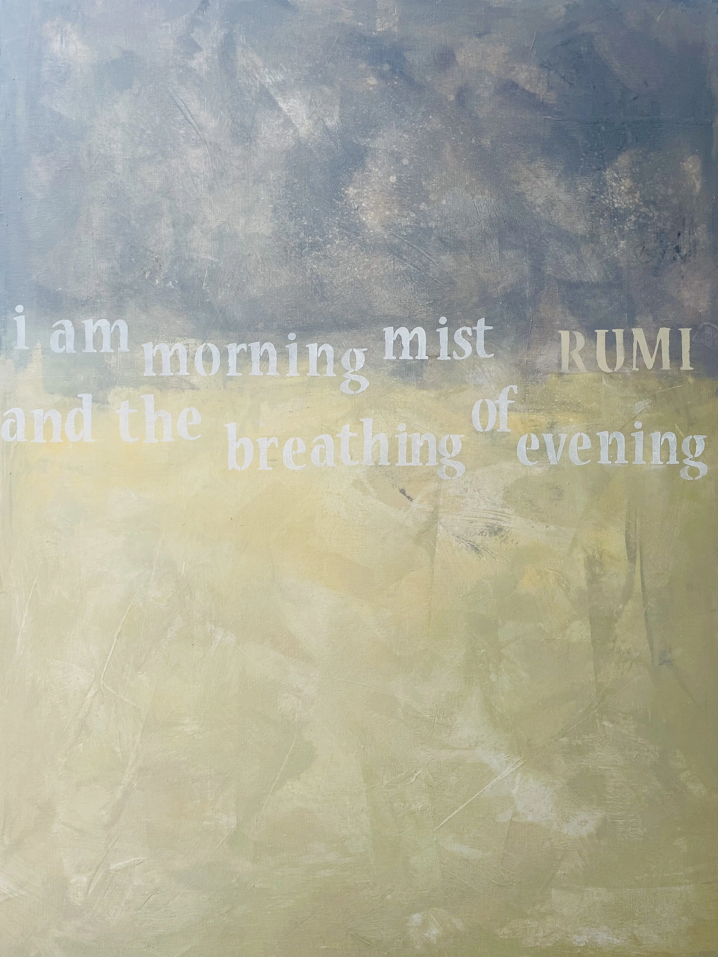  I AM                                                     
acrylic
 48"H x 36"W
 2024
