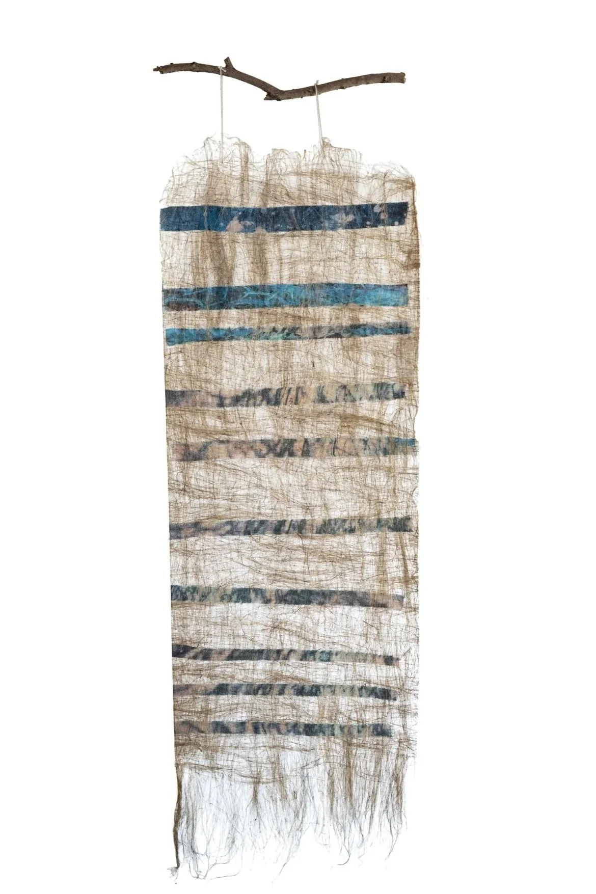  UNTITLED                                                     
flax fiber & recycled fabric
 24"H x 9"W
 2025
