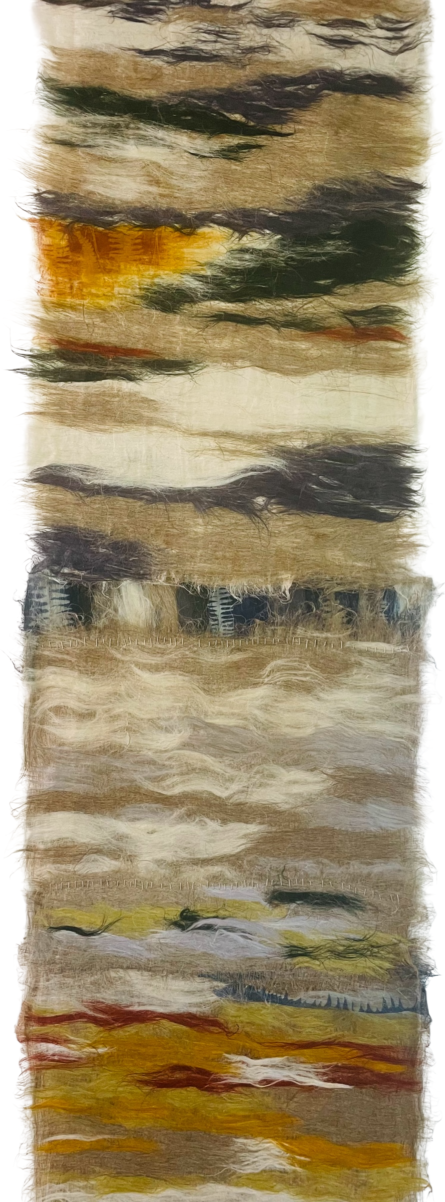  FRANGIBILITY                                                     
flax fiber
 70"H x 24"W
 2025